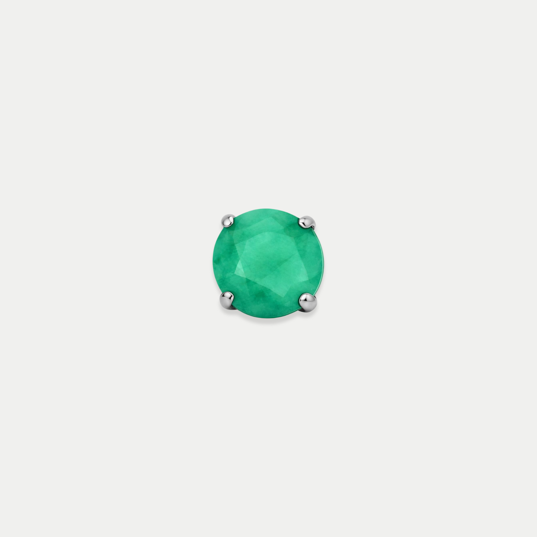 Embout Piercing Titane Pierre naturelle - Elyra