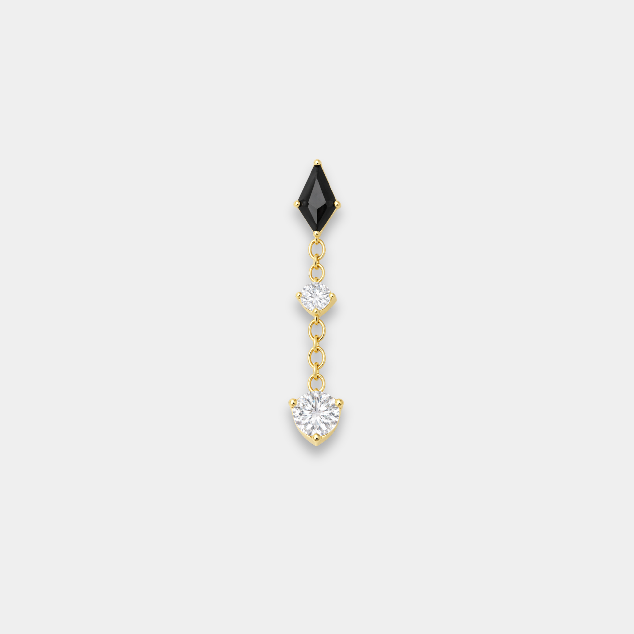 Embout Piercing Titane Zircon - Issa