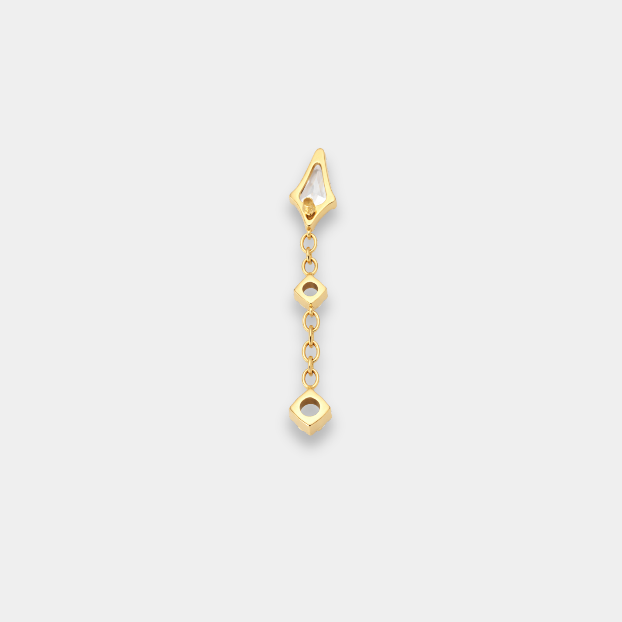 Embout Piercing Titane Zircon - Issa