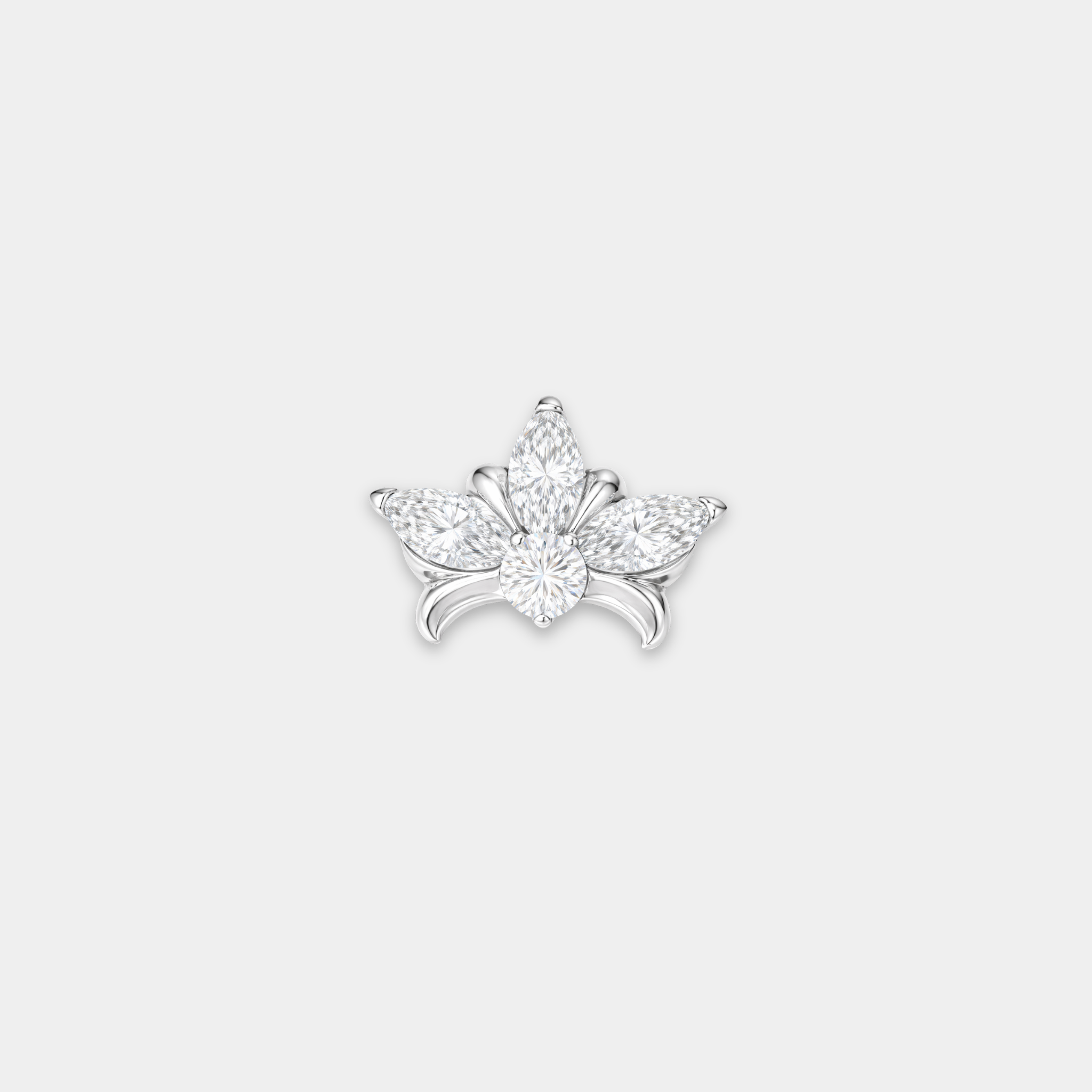 Embout Piercing Titane Zircon - Ona