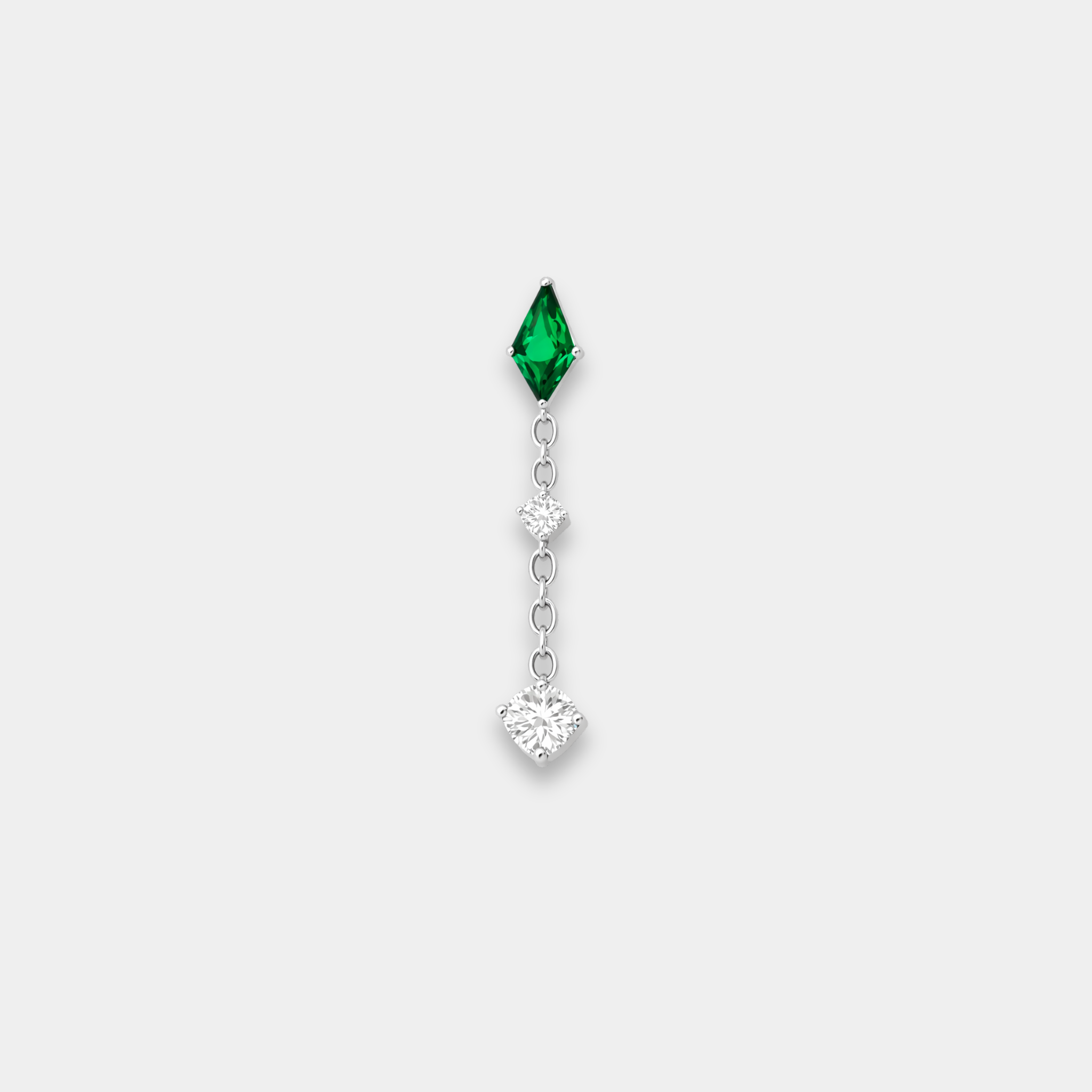 Embout Piercing Titane Zircon - Talia