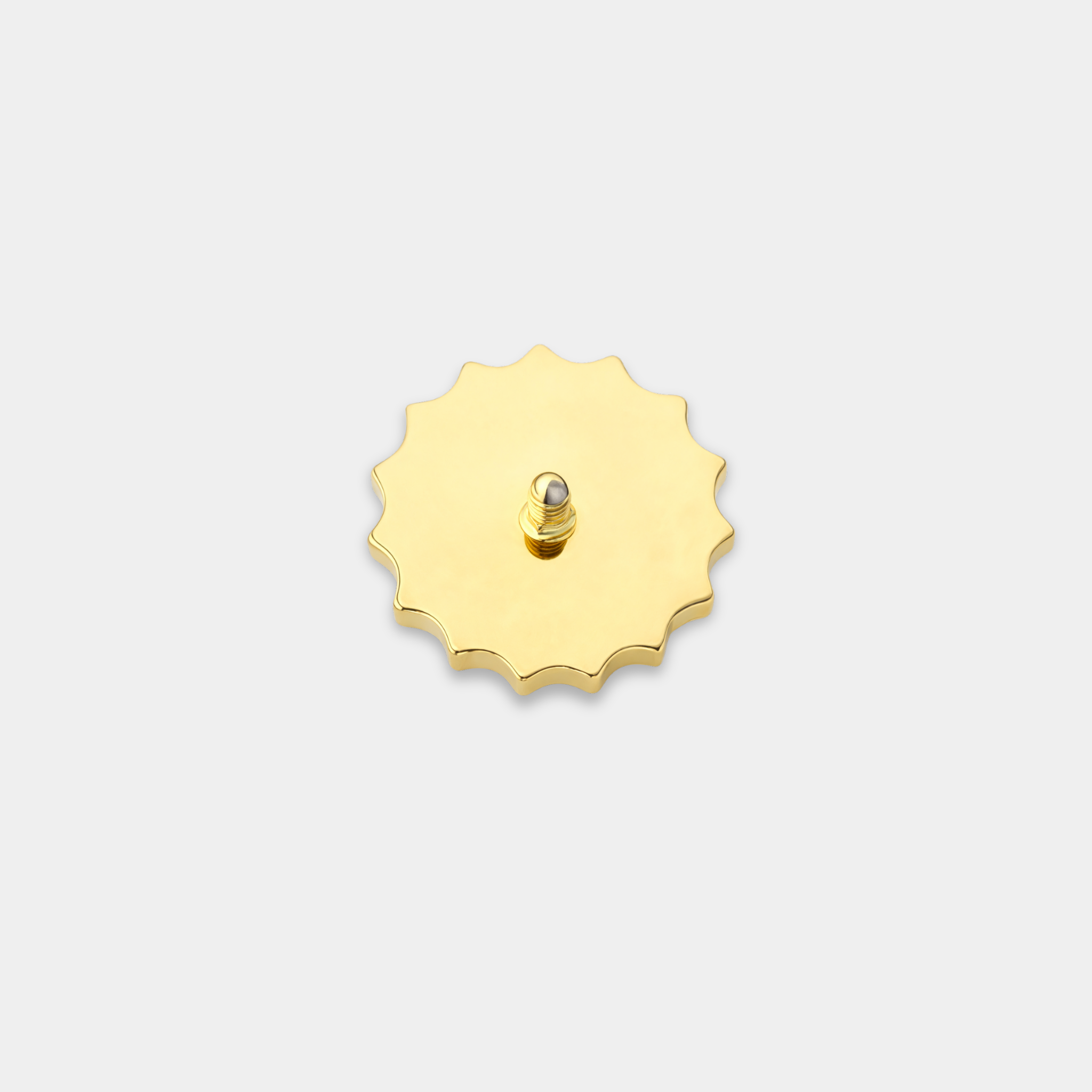 Embout Piercing Titane Zircon - Maena