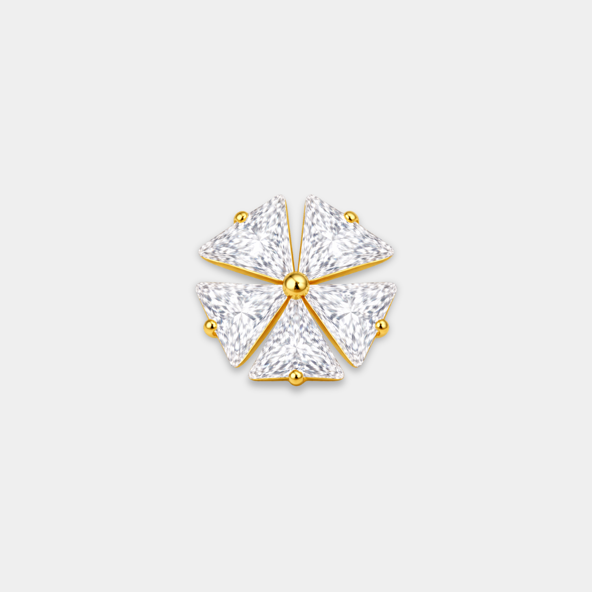 Embout Piercing Titane Zircon - Lia