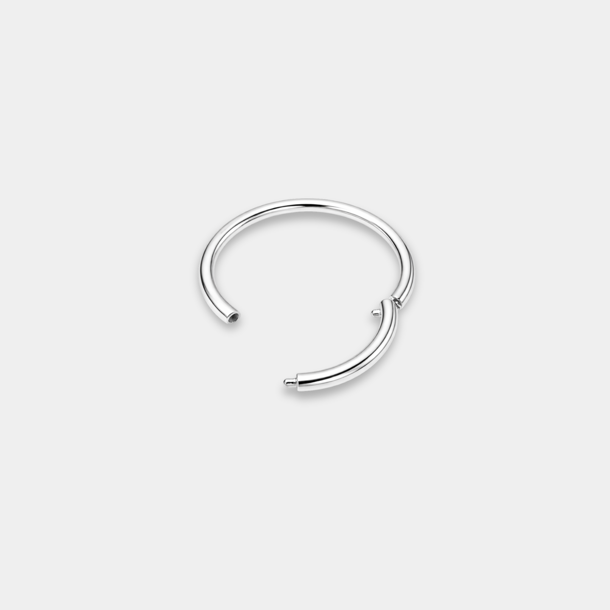 Anneau Piercing Type Titane