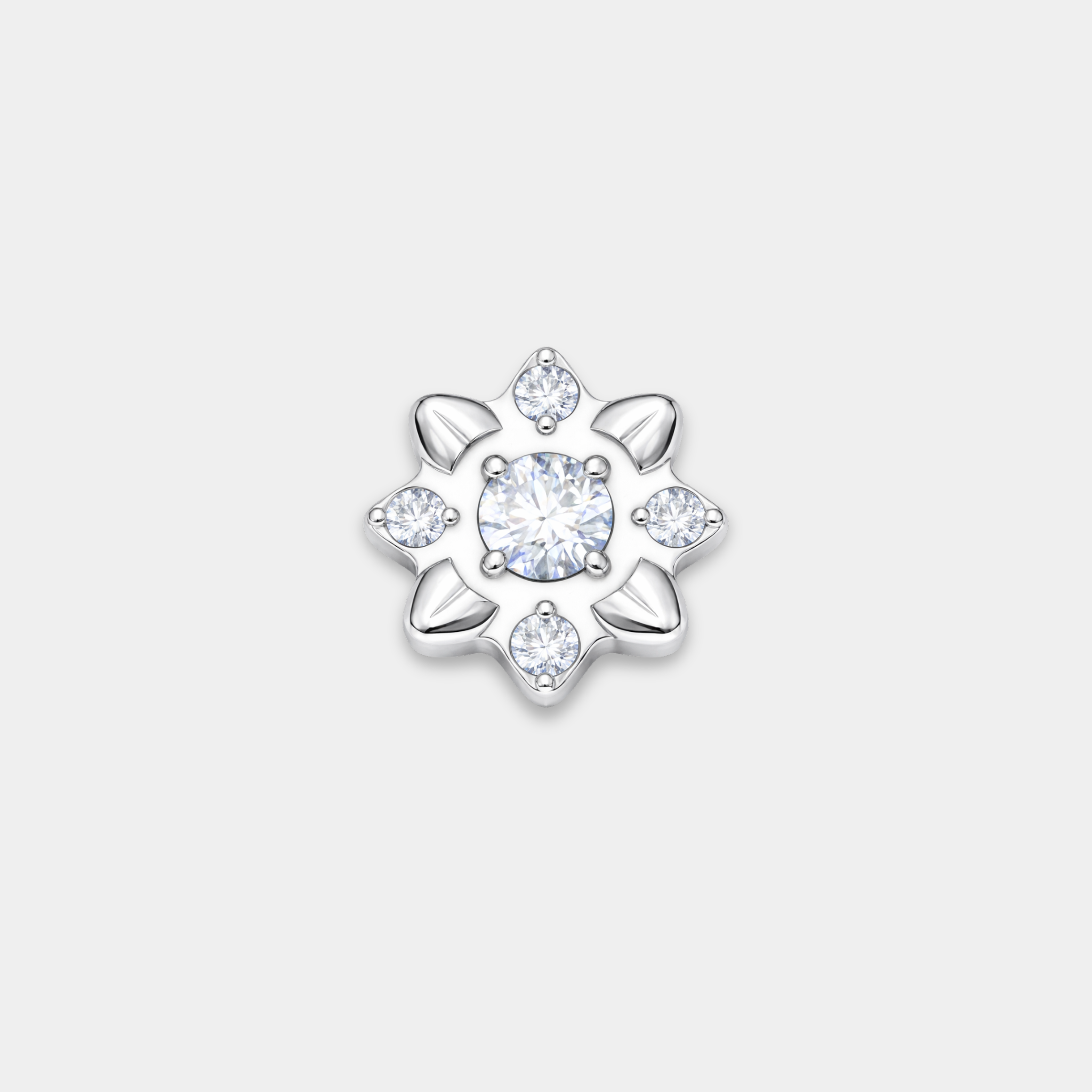 Embout Piercing Titane Zircon - Nilo