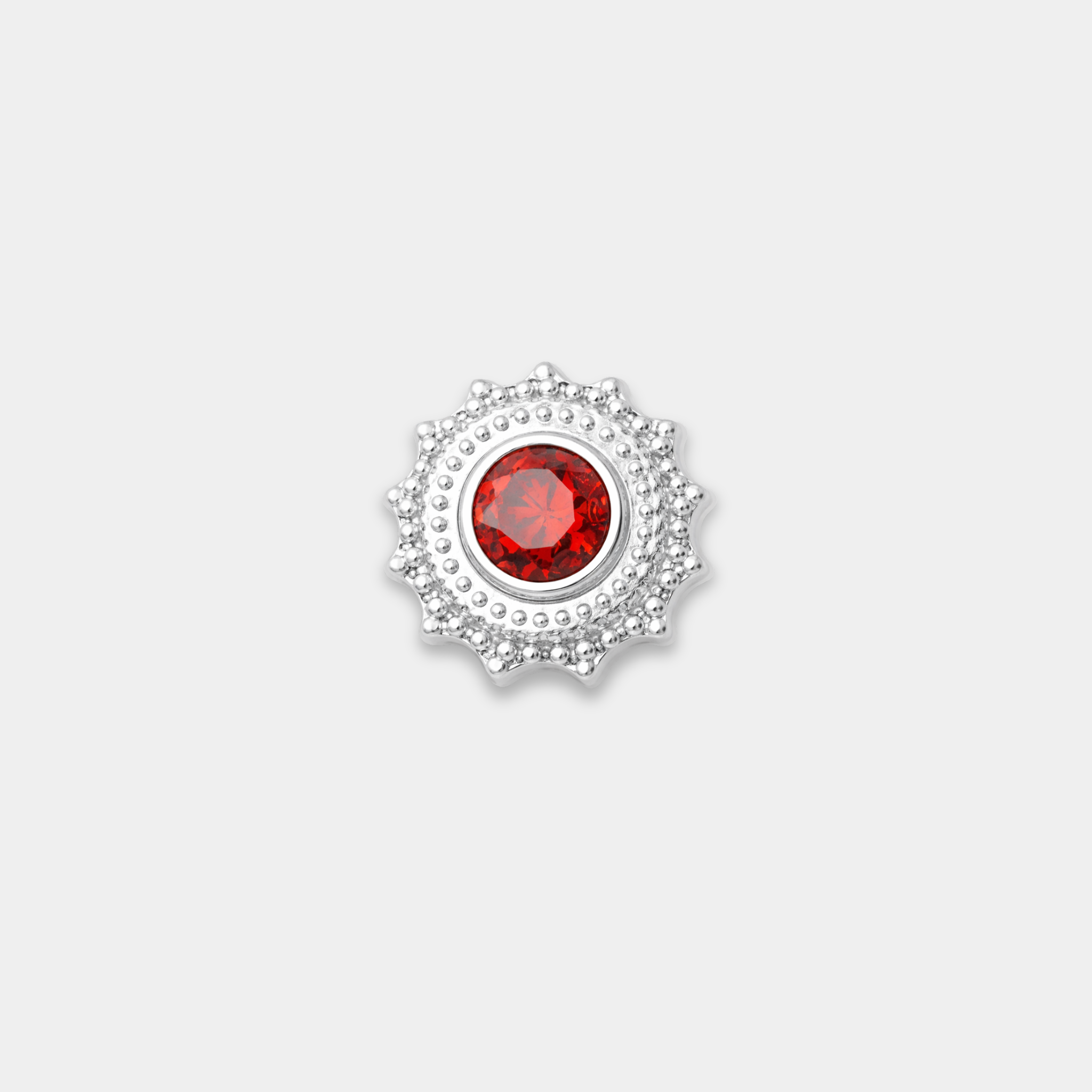 Embout Piercing Titane Zircon - Naim