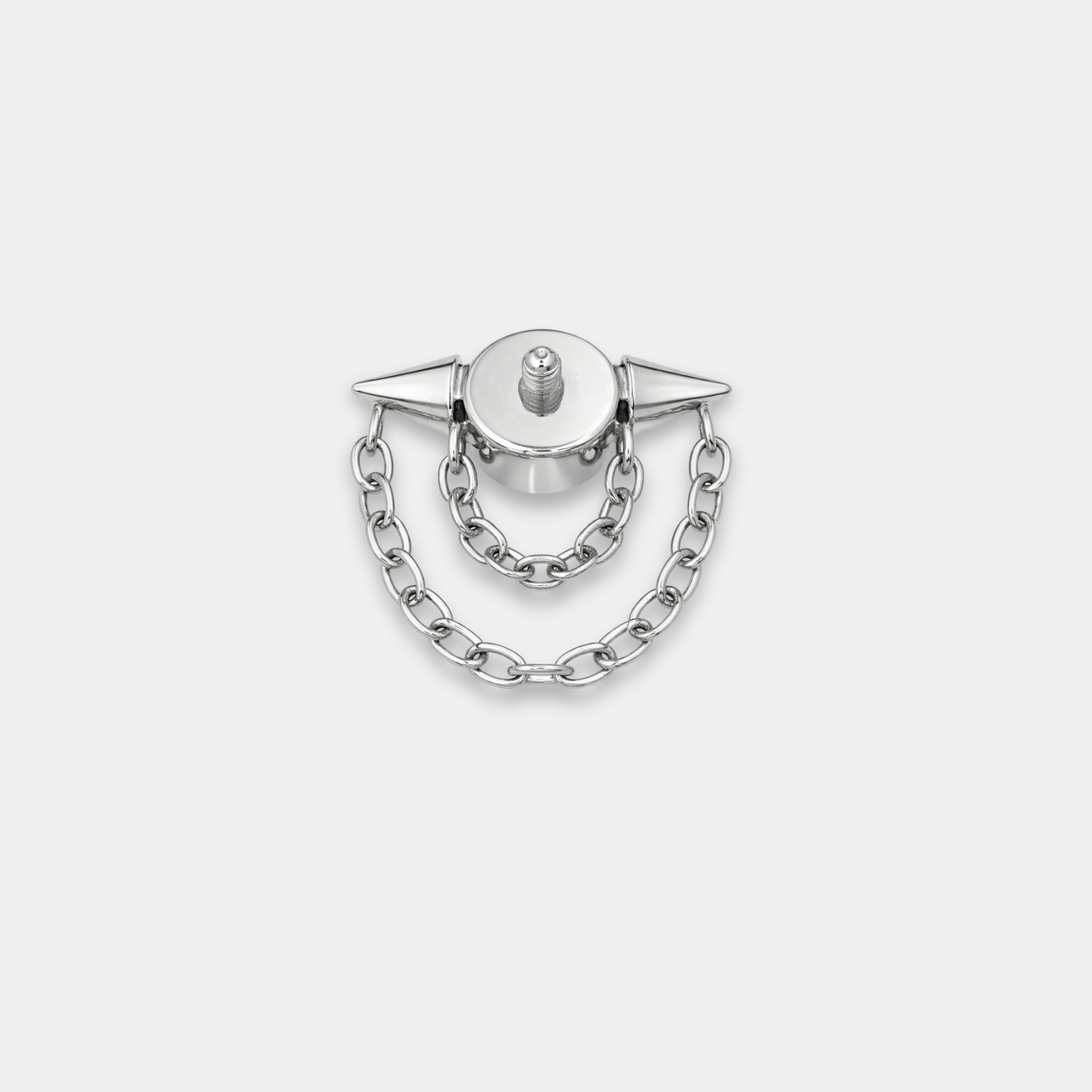 Embout Piercing Titane Zircon - Rani
