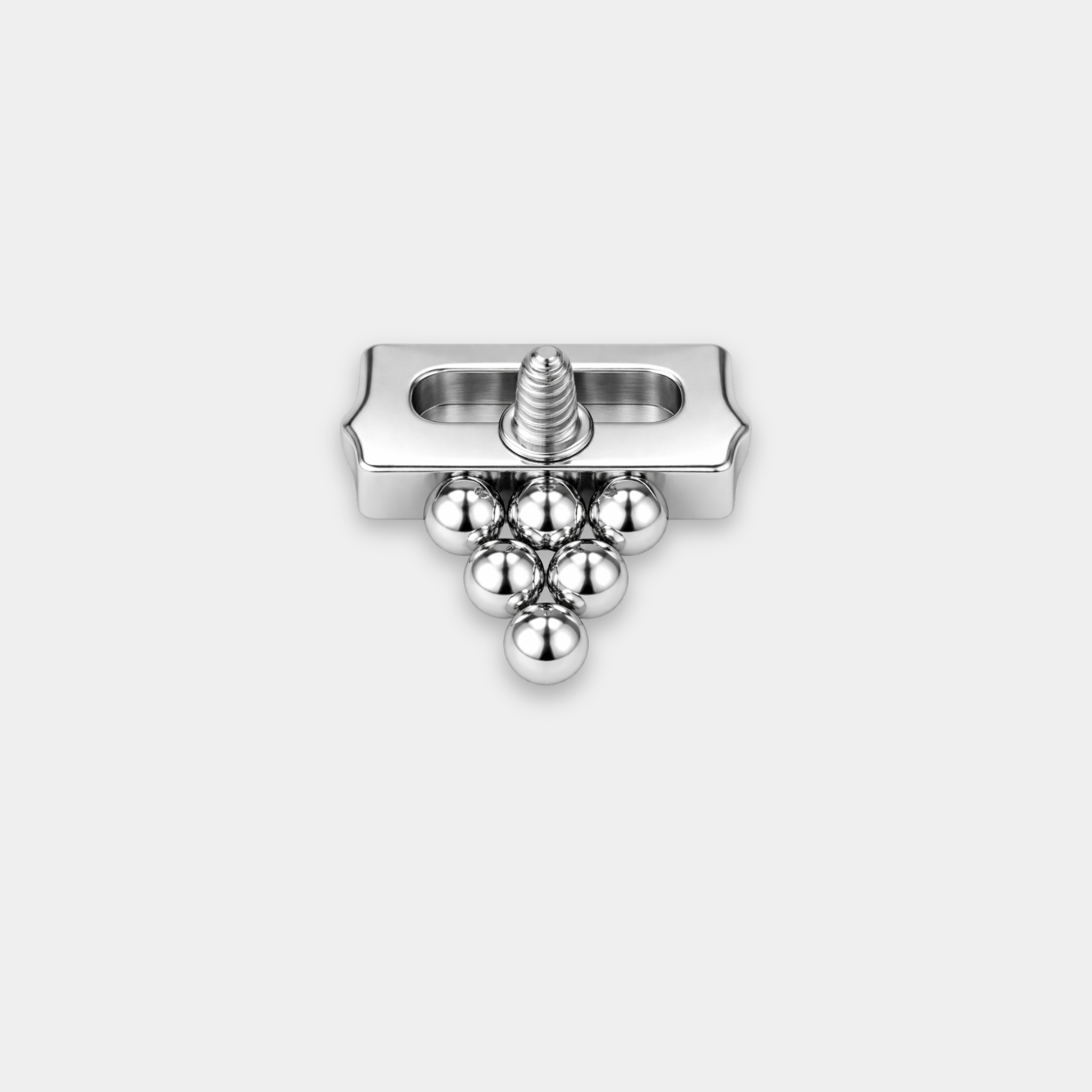 Embout Piercing Titane Zircon - Hana