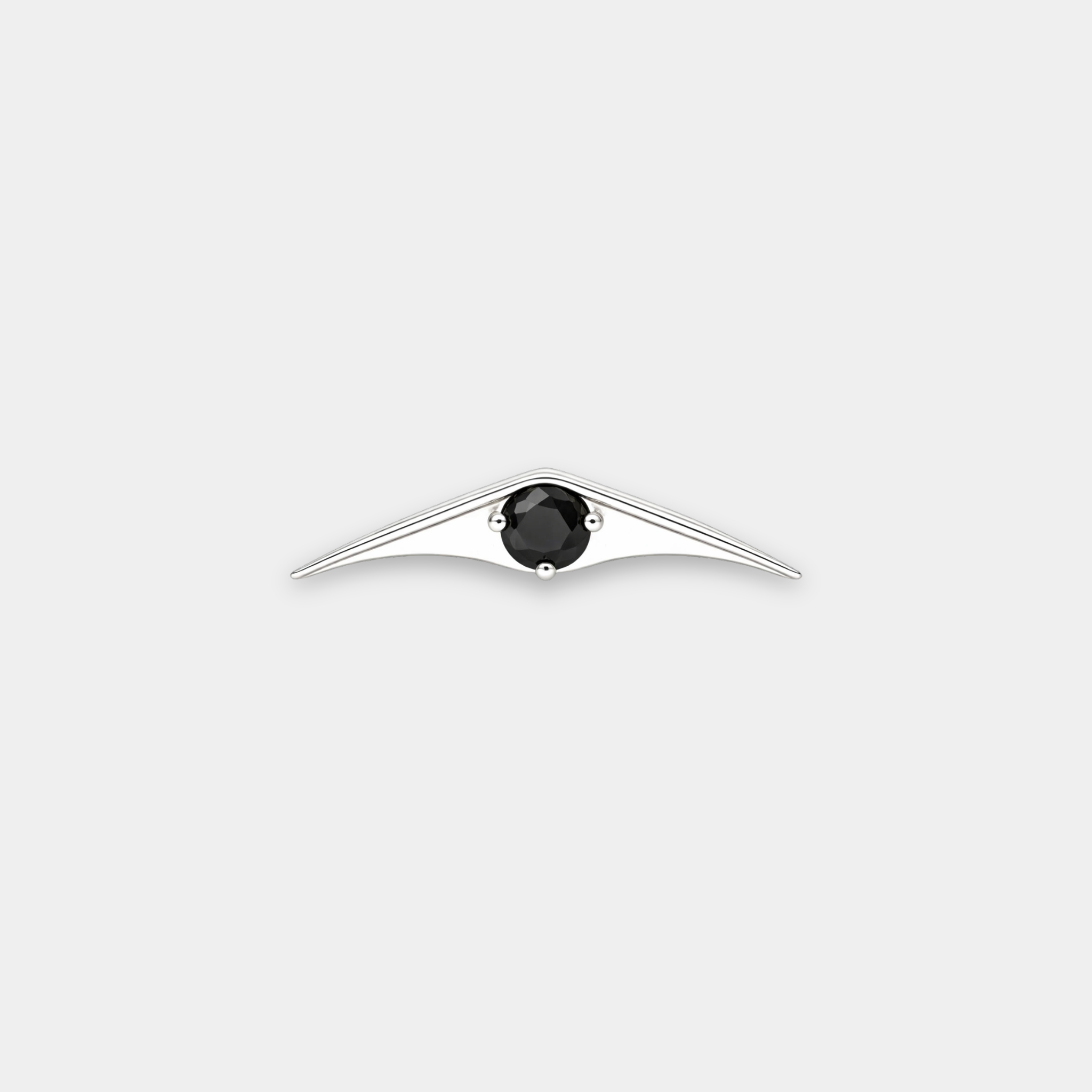 Embout Piercing Titane Zircon - Selin