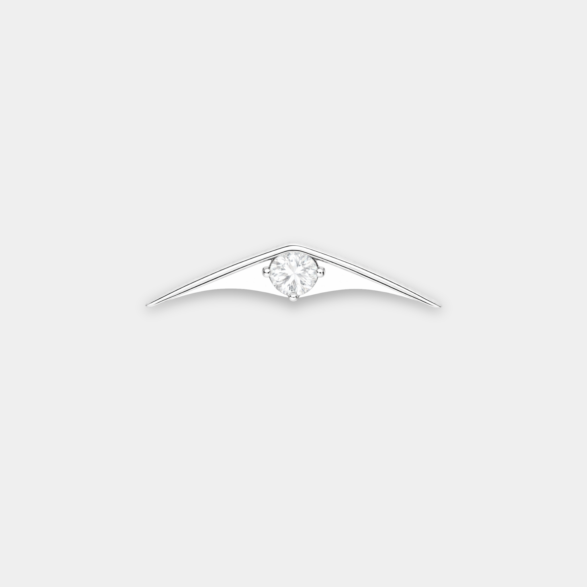 Embout Piercing Titane Zircon - Selin