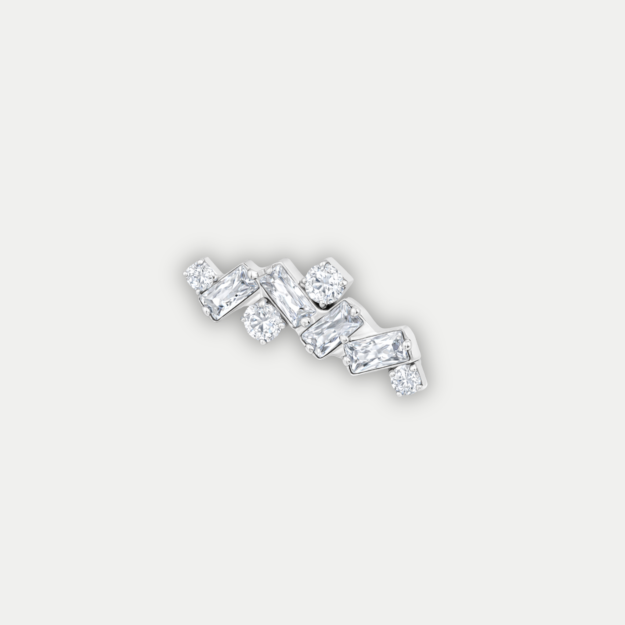 Embout Piercing Titane Zircon - Maelis