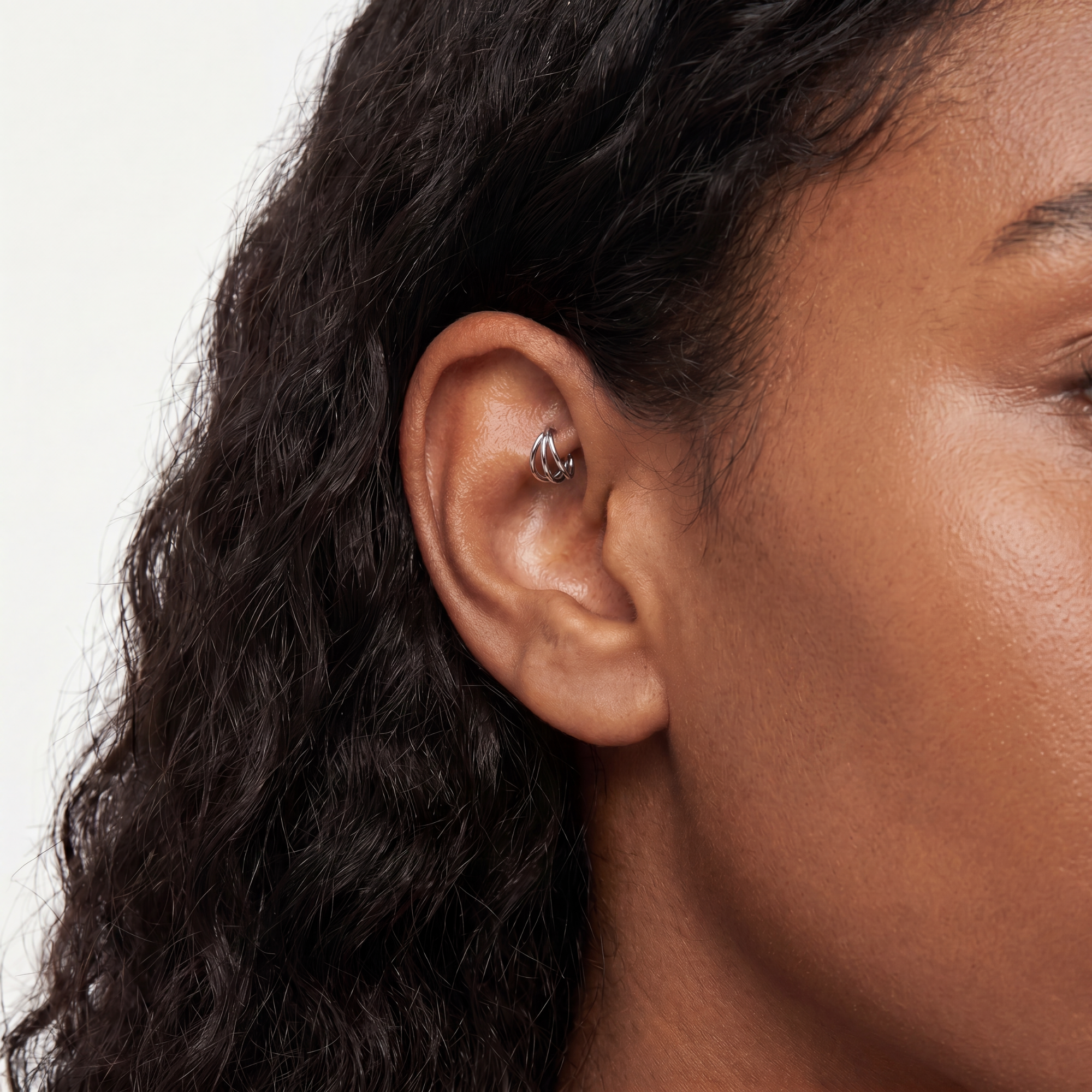 Anneau Piercing Titane - Mira