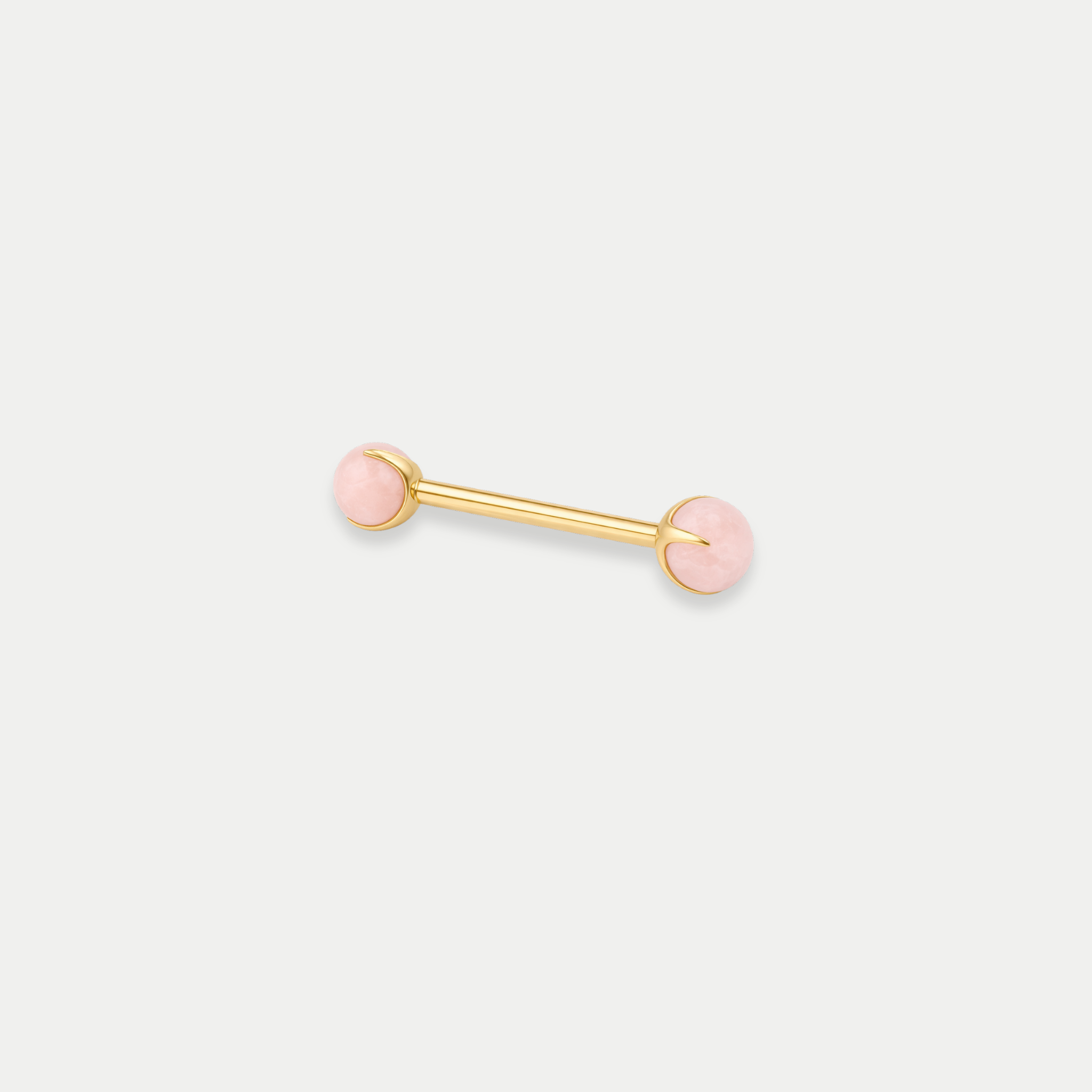 Barbells Téton Piercing Titane Pierre naturelle - Alba