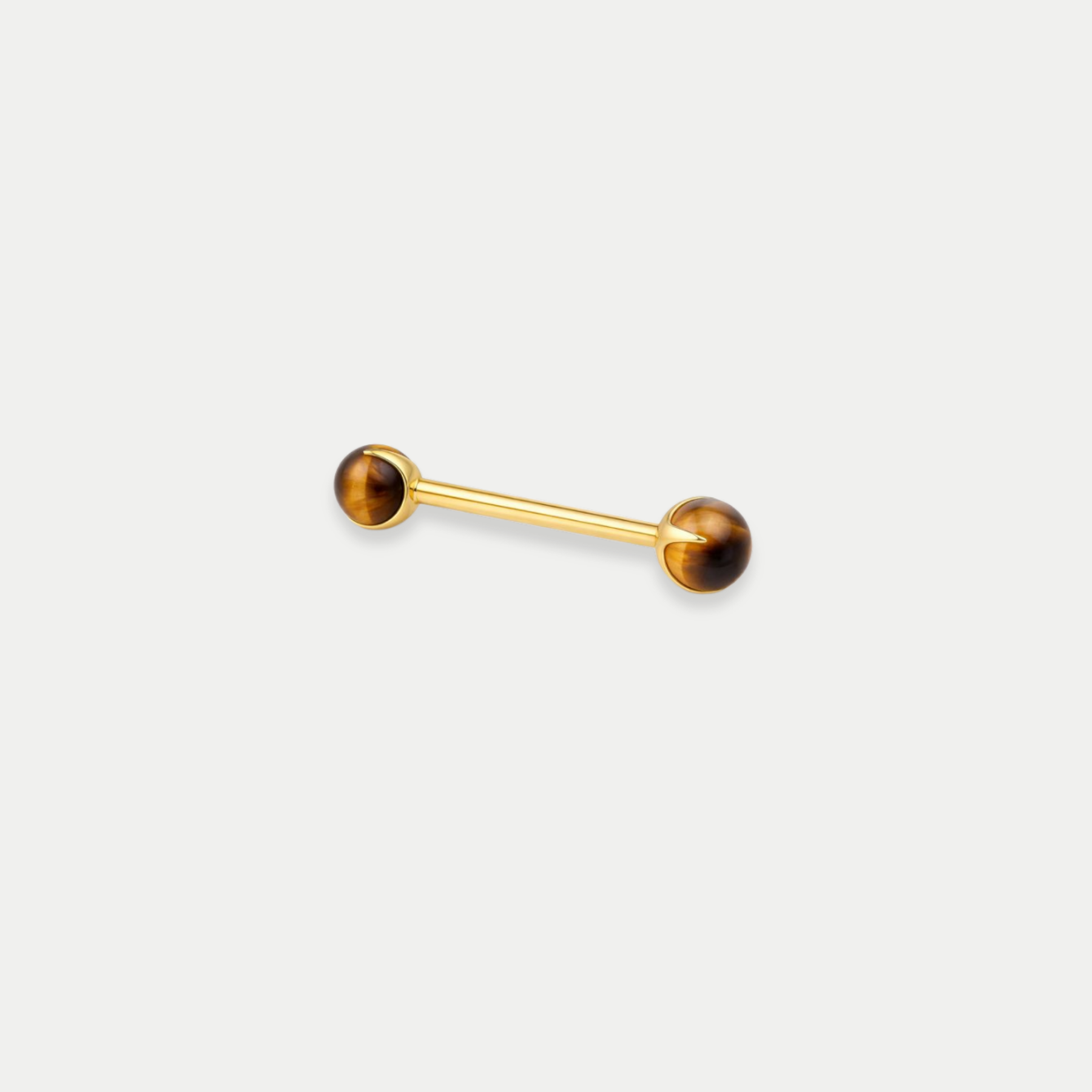 Barbells Téton Piercing Titane Pierre naturelle - Alba