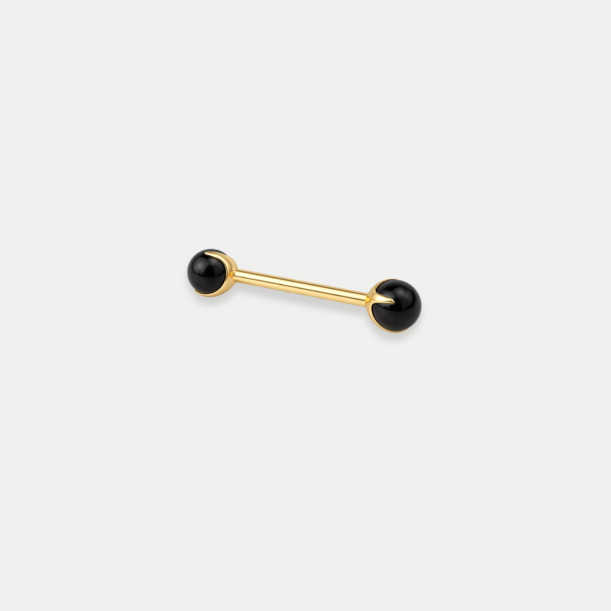 Barbells Téton Piercing Titane Pierre naturelle - Alba