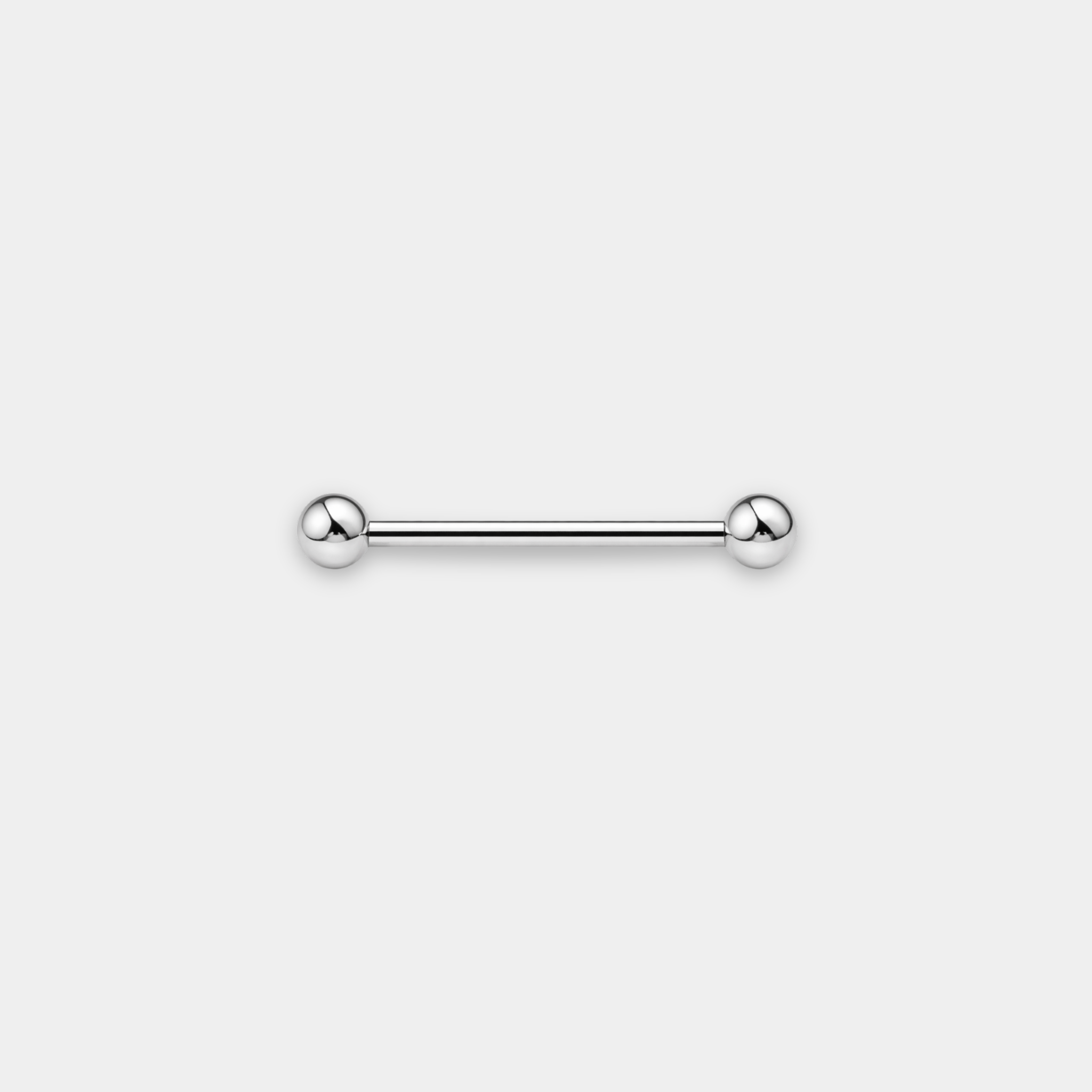 Piercing Barre Droite & Bille Titane