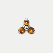 Embout Piercing Titane Pierre naturelle - Adele