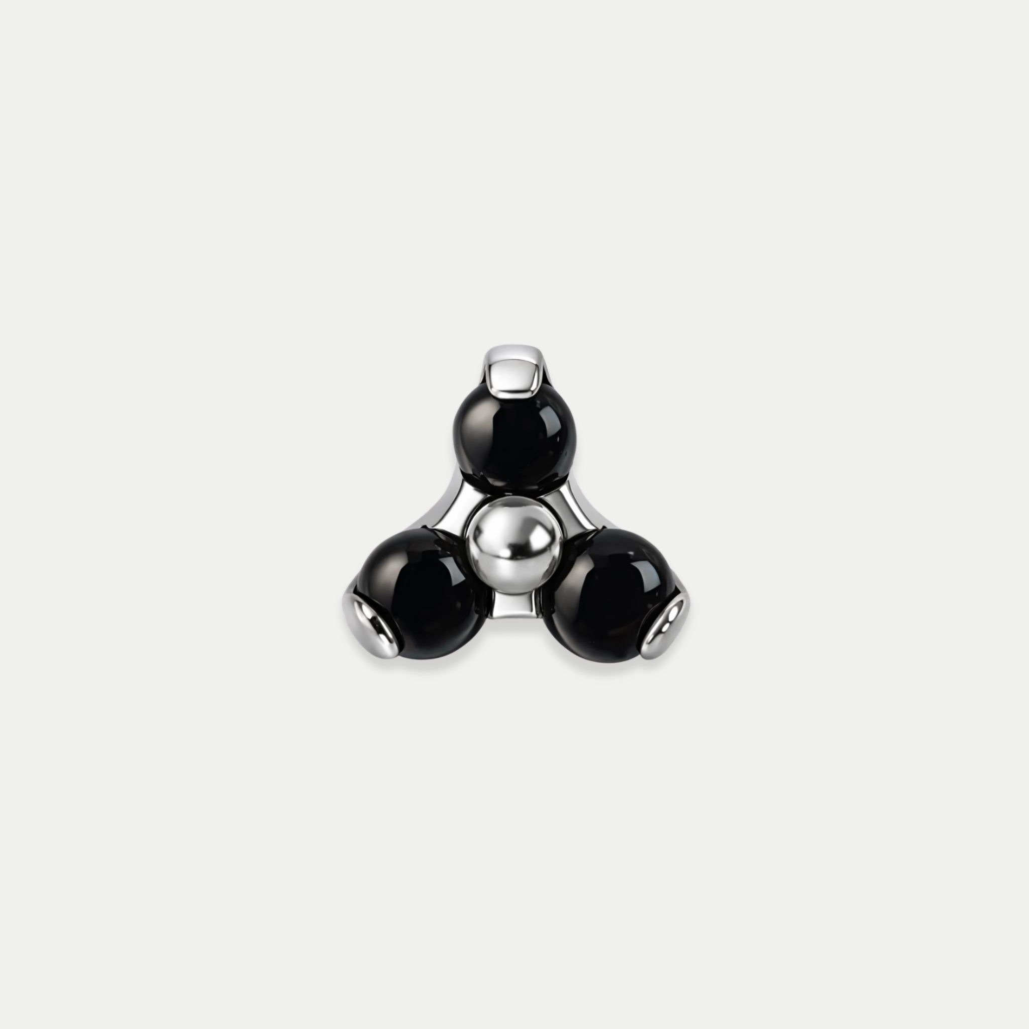 Embout Piercing Titane Pierre naturelle - Adele