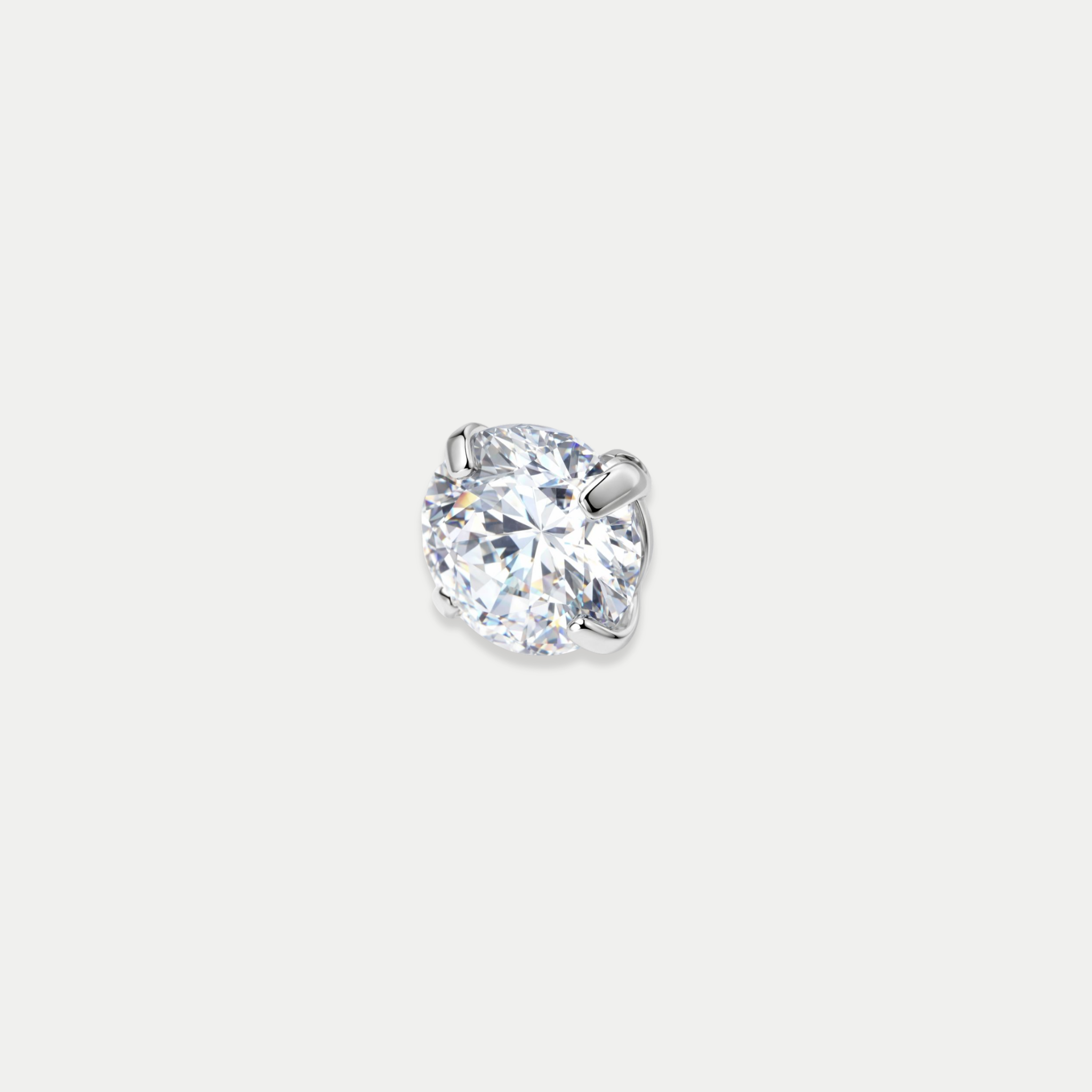 Embout Piercing Titane Zircon - Aina
