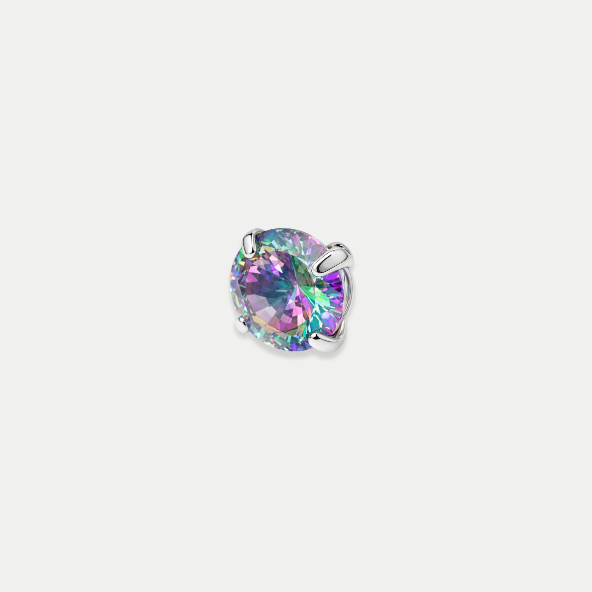 Embout Piercing Titane Zircon - Aina