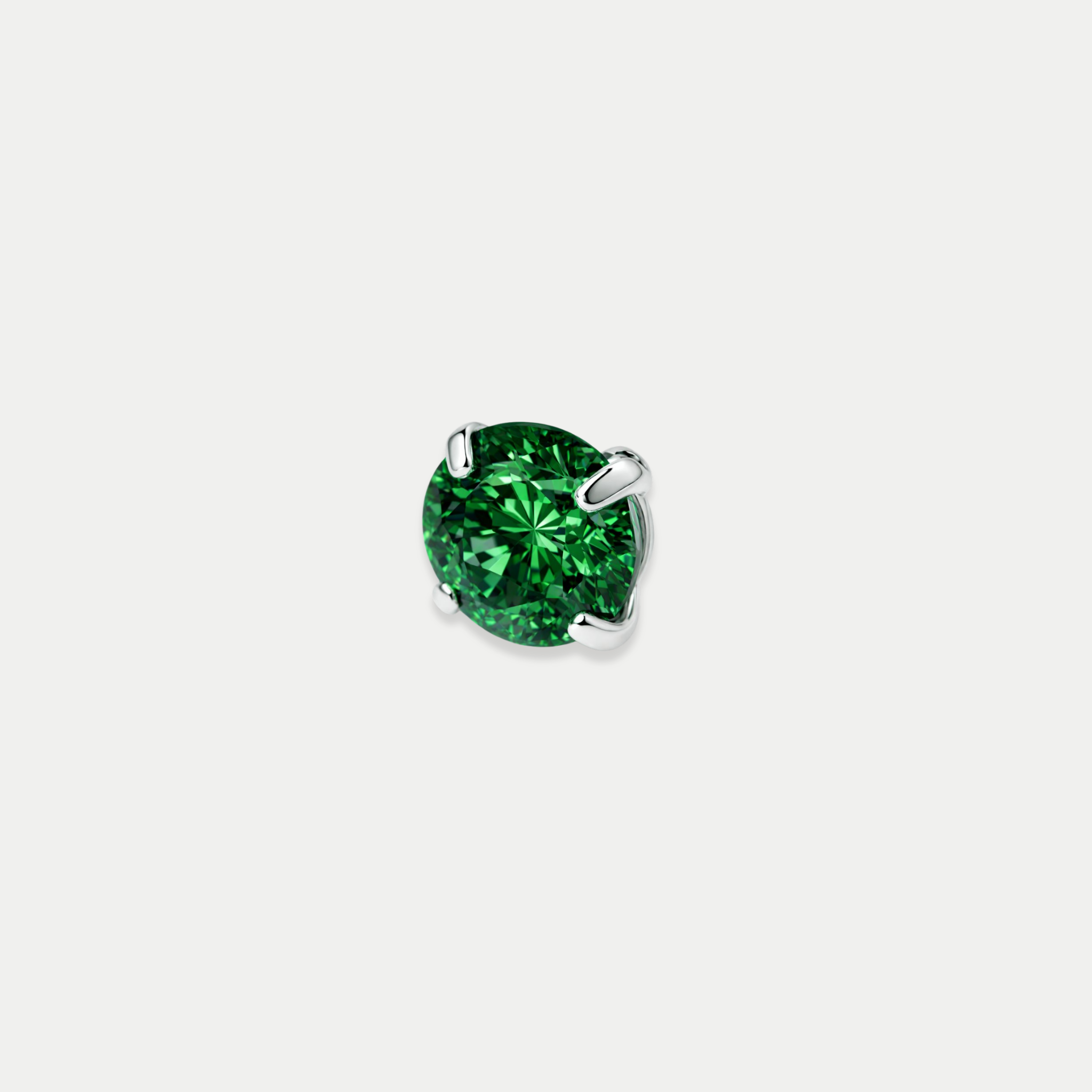 Embout Piercing Titane Zircon - Aina