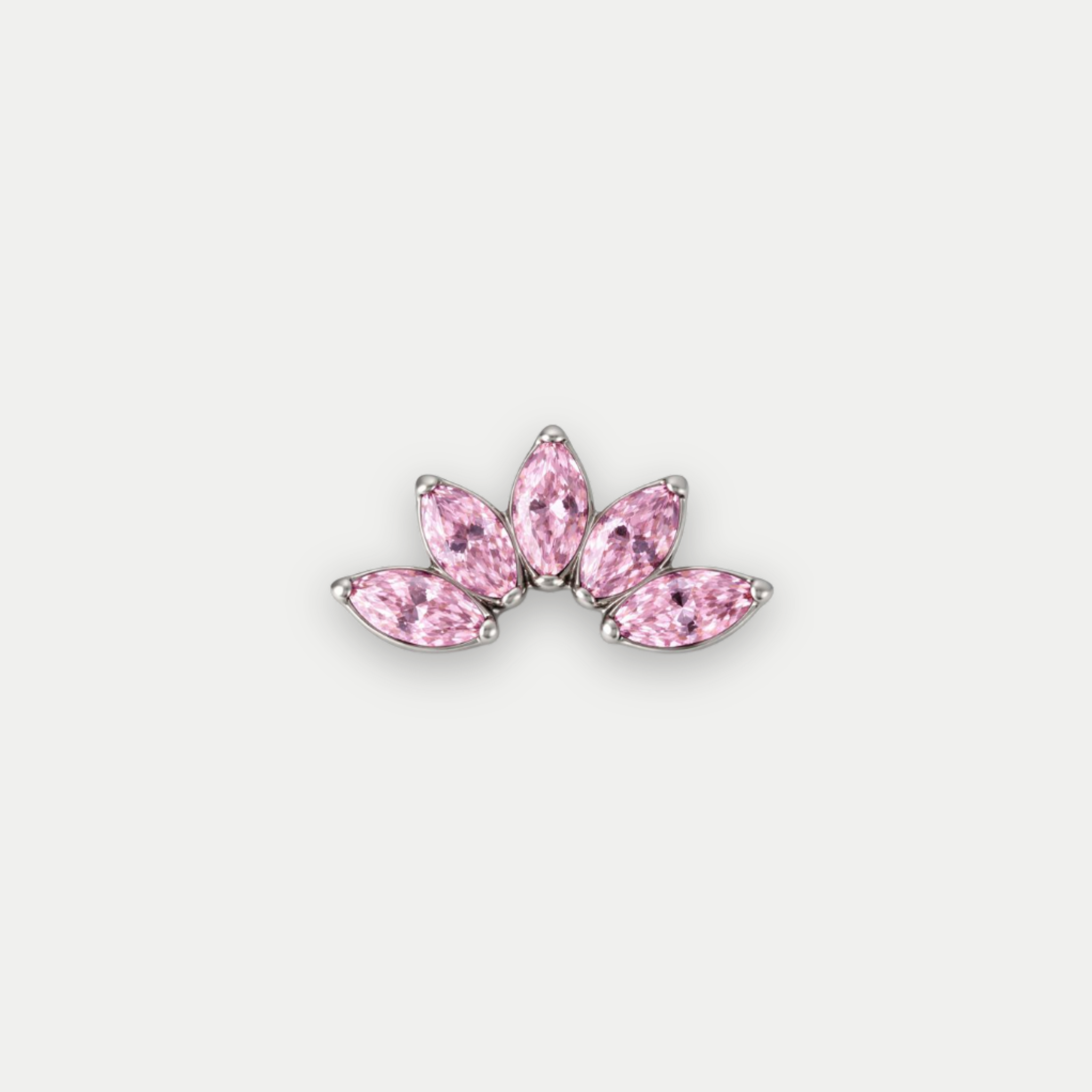 Embout Piercing Titane Zircon - Kara