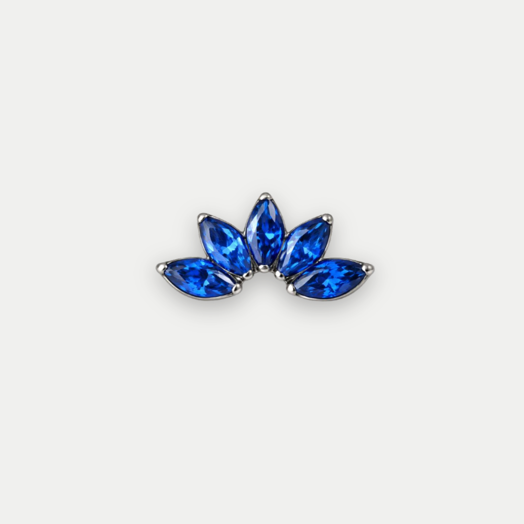 Embout Piercing Titane Zircon - Kara