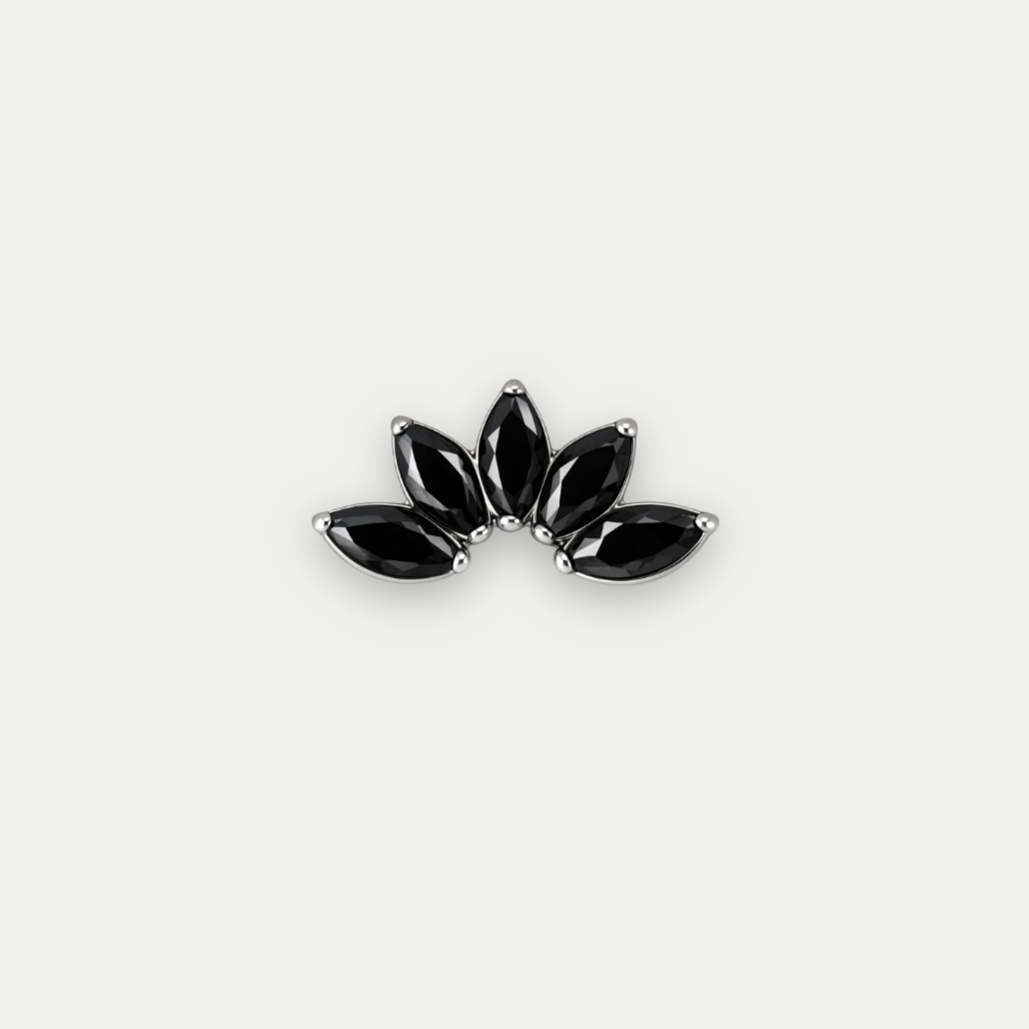 Embout Piercing Titane Zircon - Kara