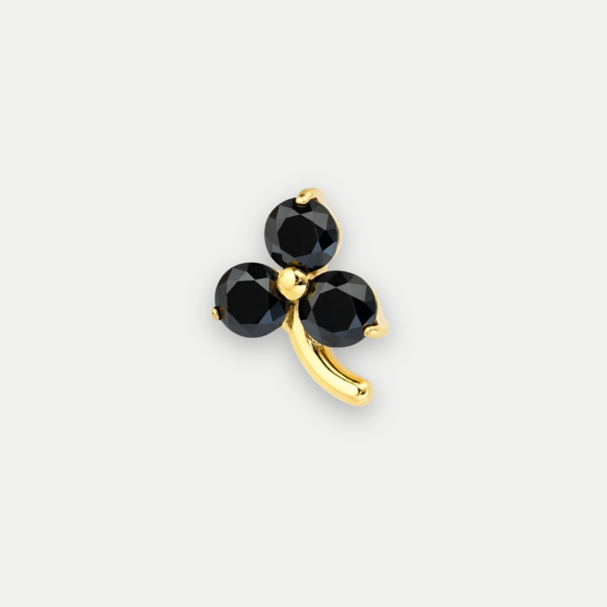 Embout Piercing Titane Zircon - Nika