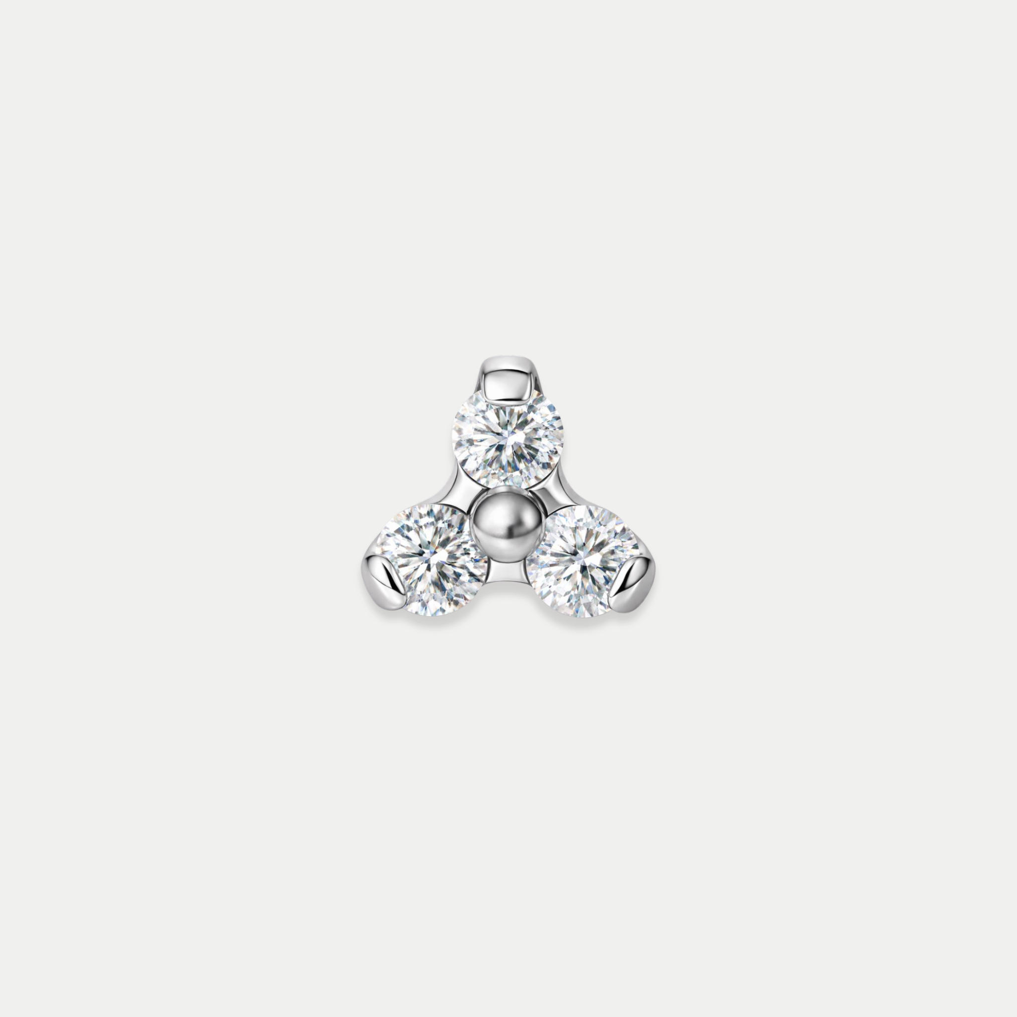 Embout Piercing Titane Zircon - Oria