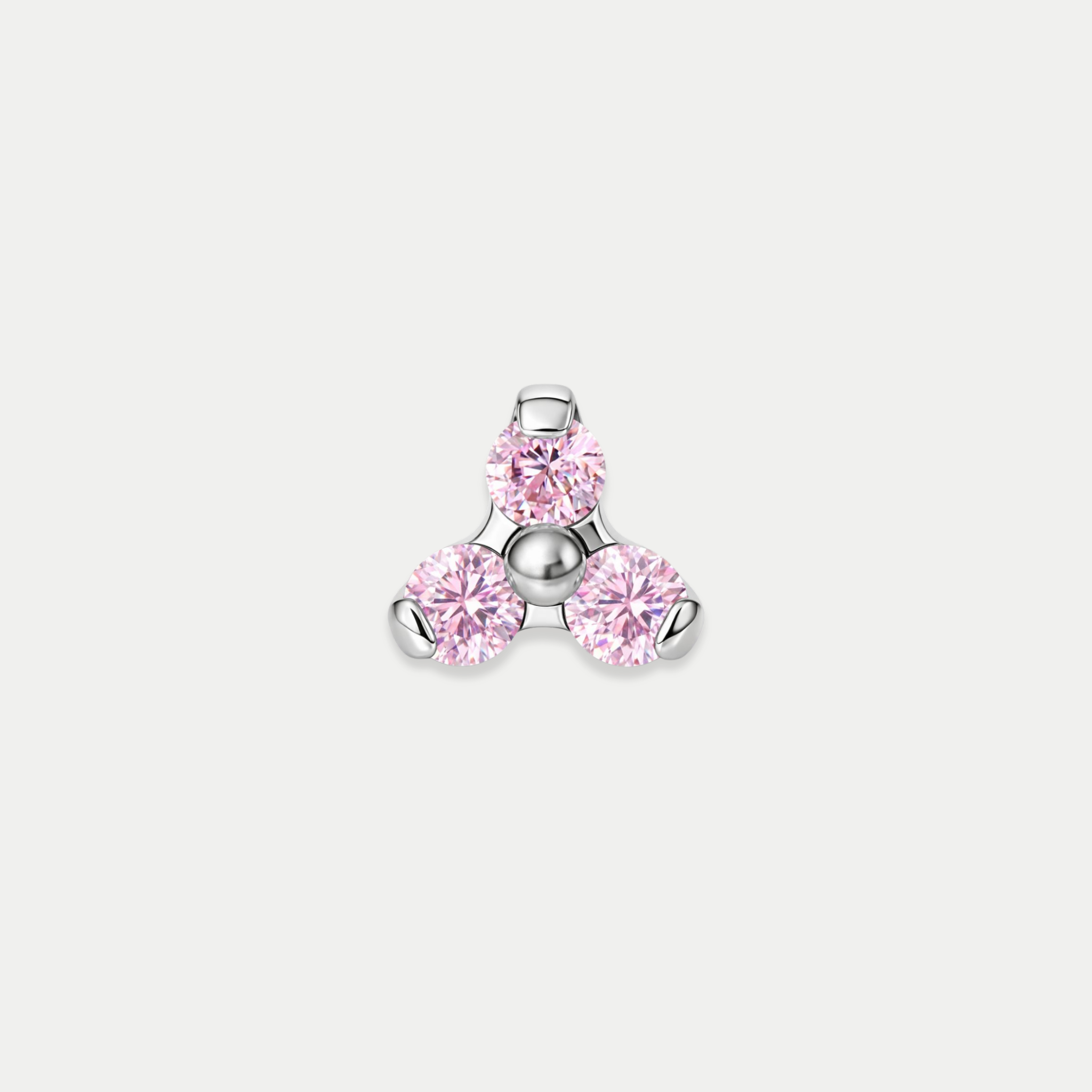 Embout Piercing Titane Zircon - Oria
