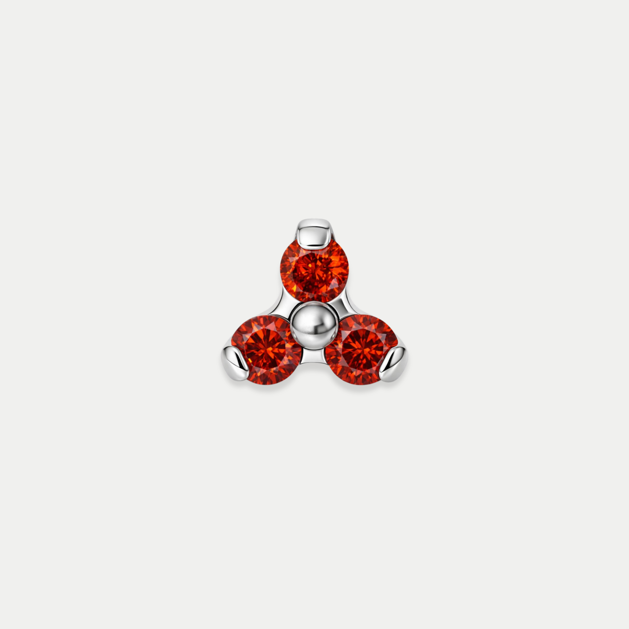 Embout Piercing Titane Zircon - Oria