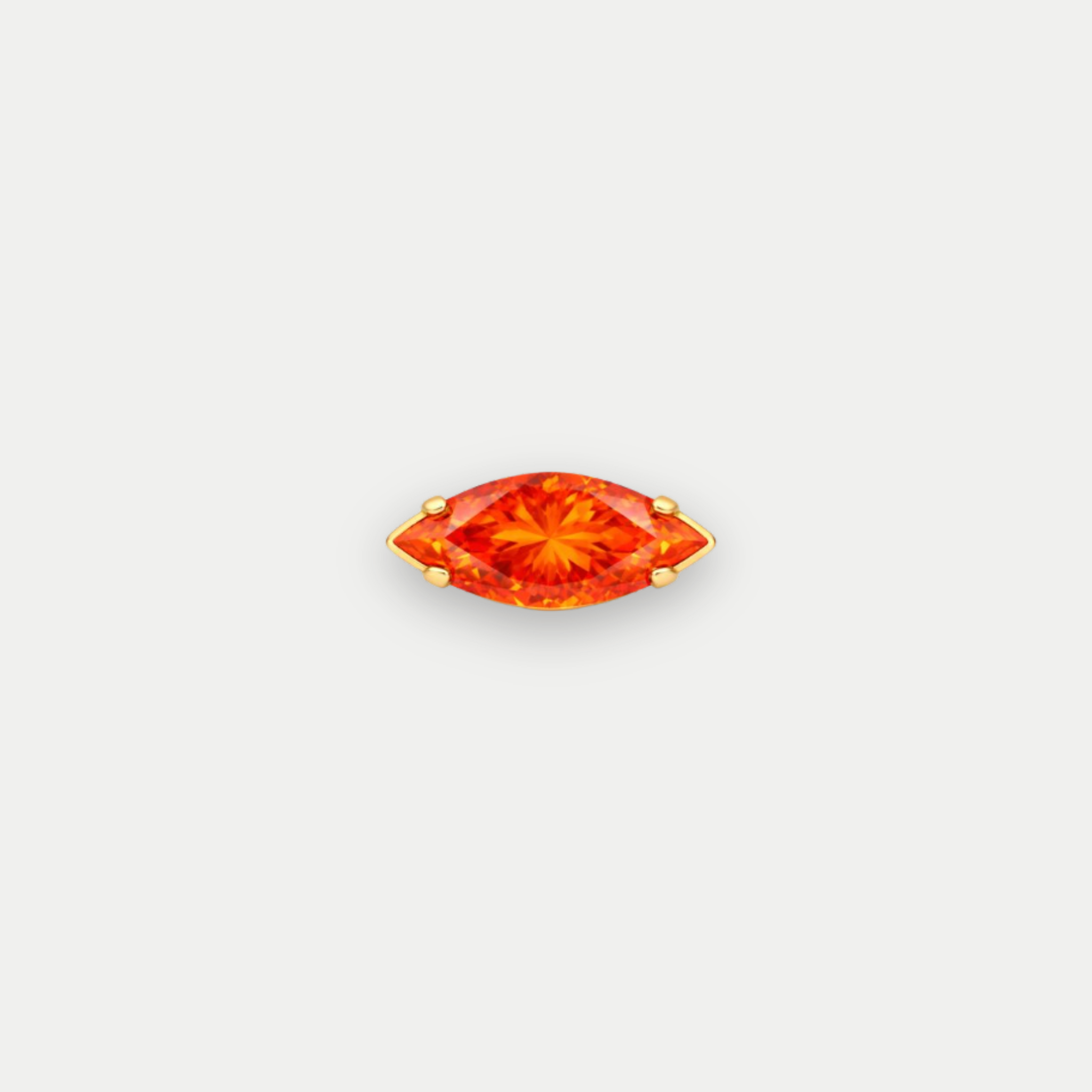 Embout Piercing Titane Zircon - Sacha