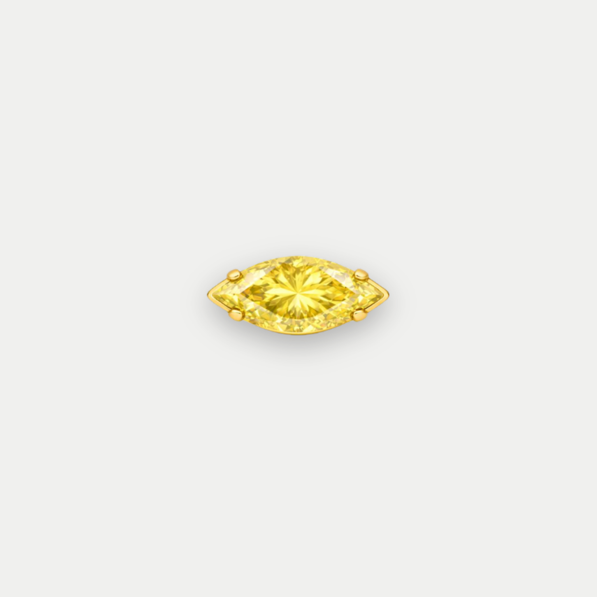 Embout Piercing Titane Zircon - Sacha