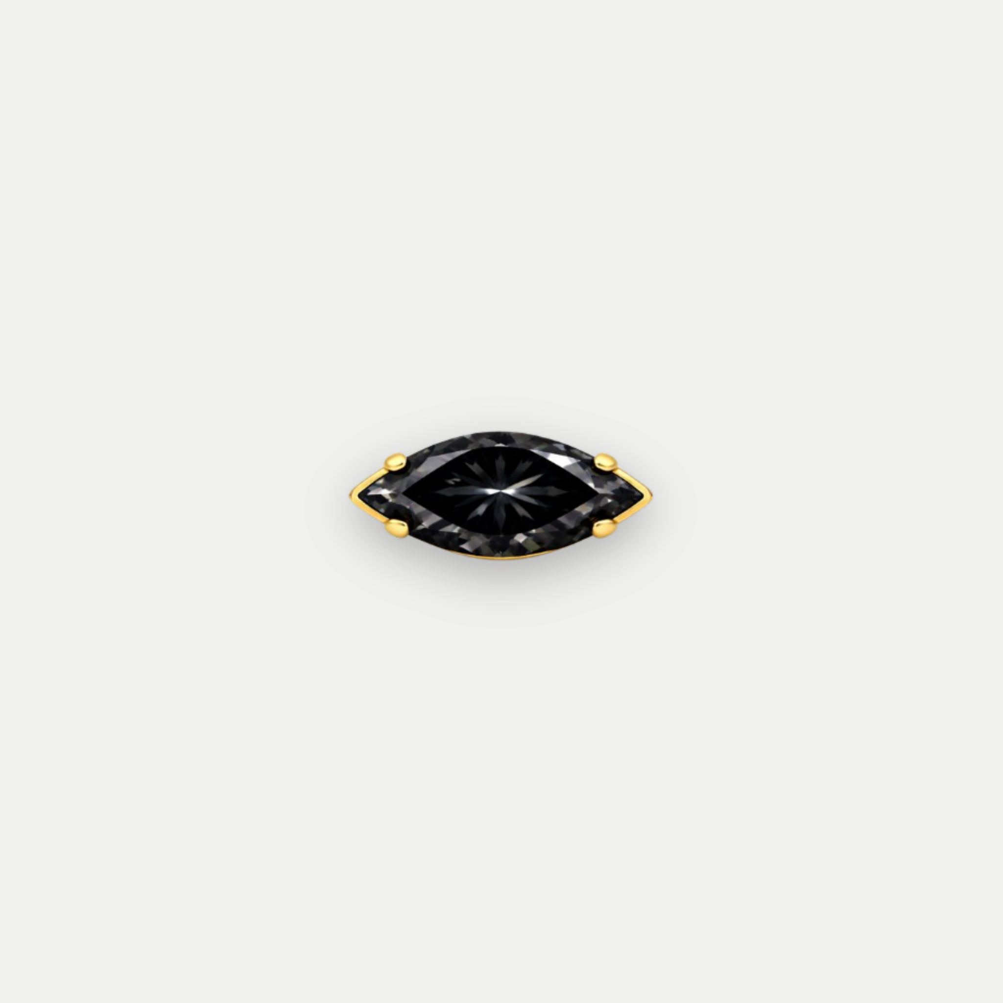 Embout Piercing Titane Zircon - Sacha