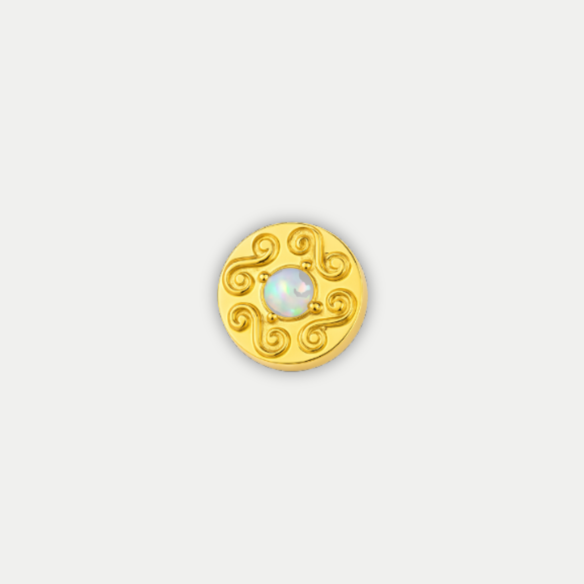 Embout Piercing Titane Opale - Samiaa