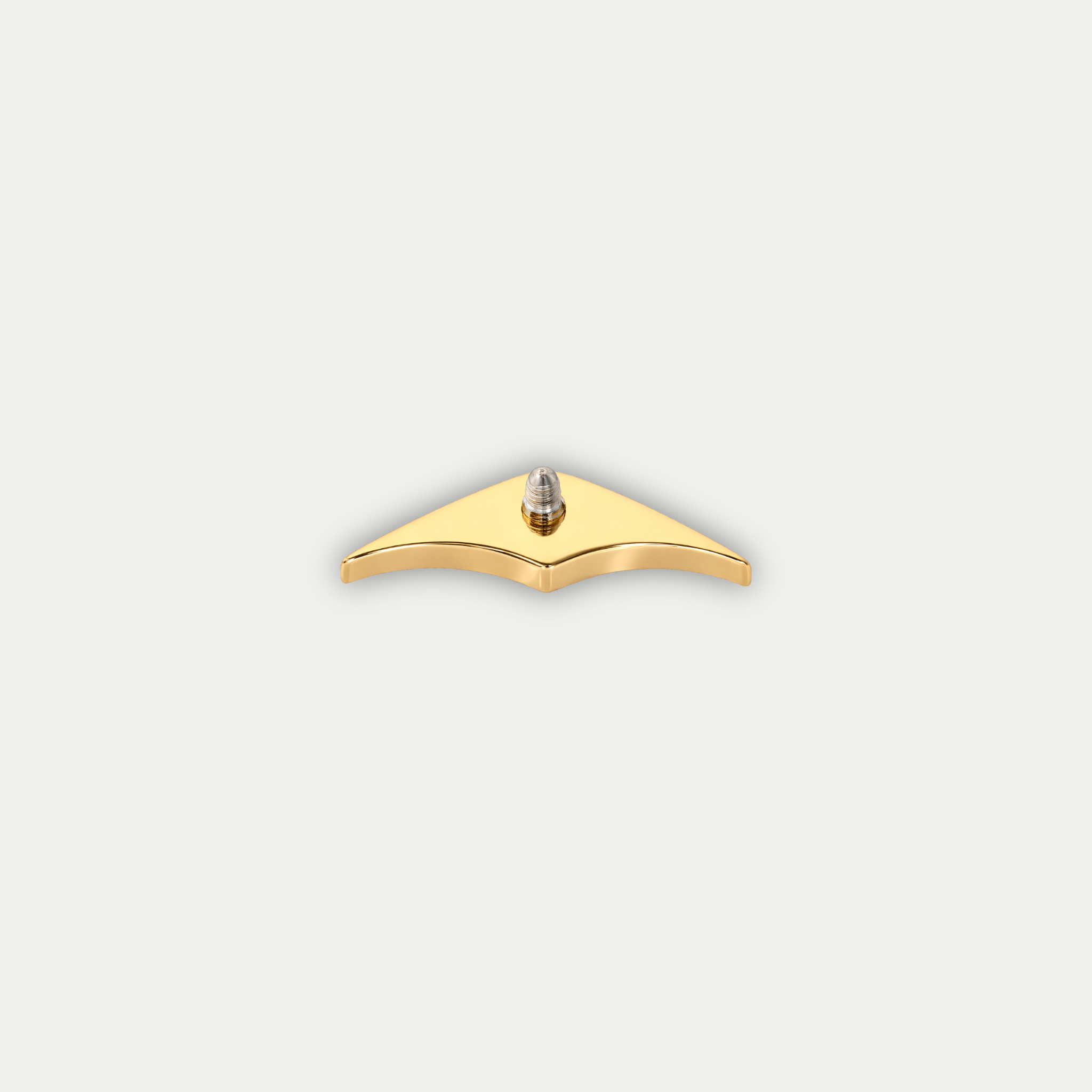Embout Piercing Titane Zircon - Océane