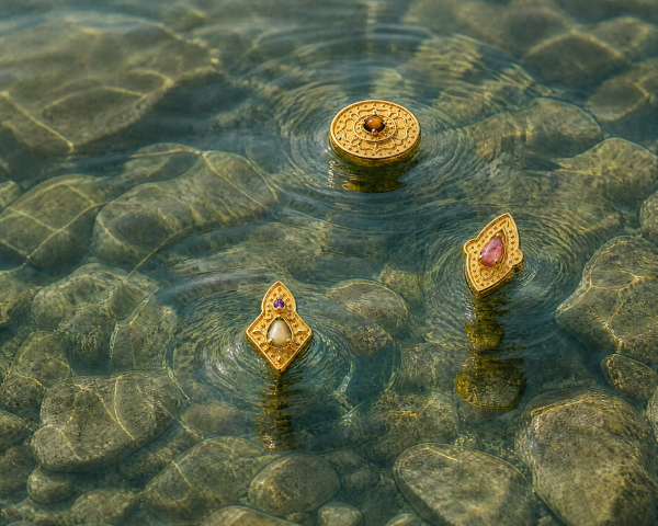 Collection de piercings Aqua