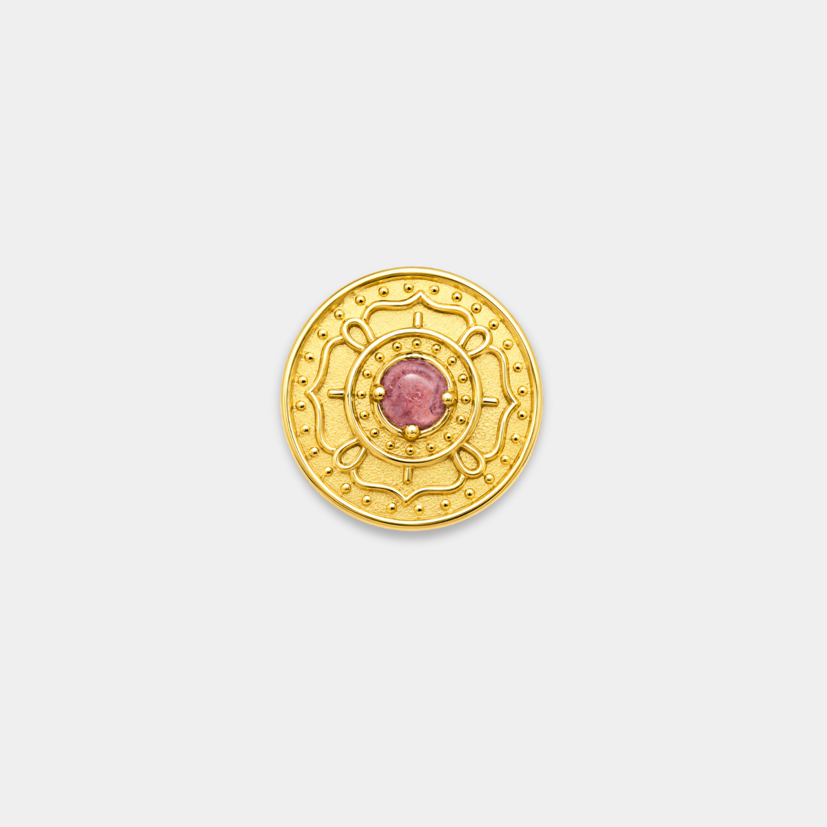 Embout Piercing Titane Améthyste - Iria