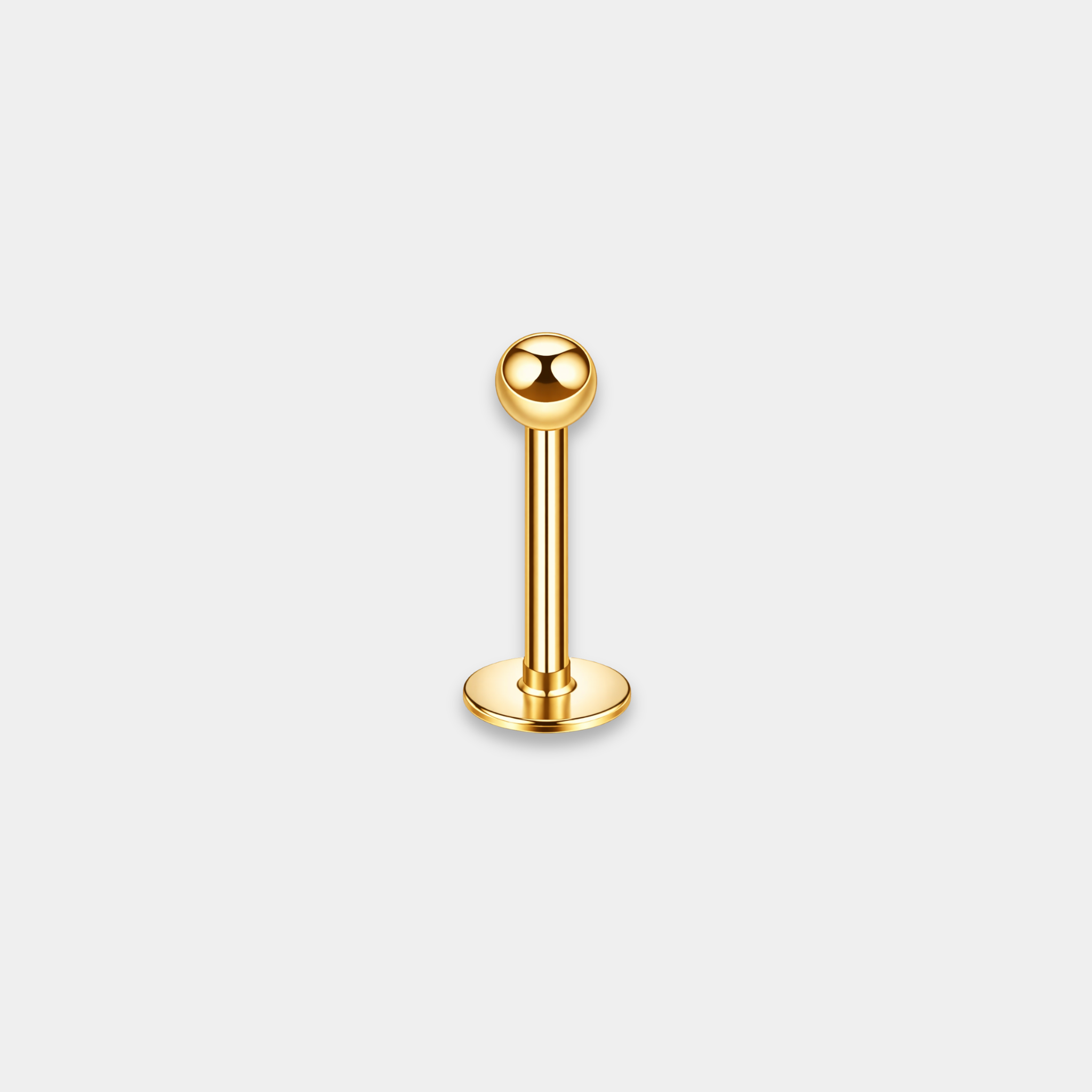 Labret Titane Gold & Bille