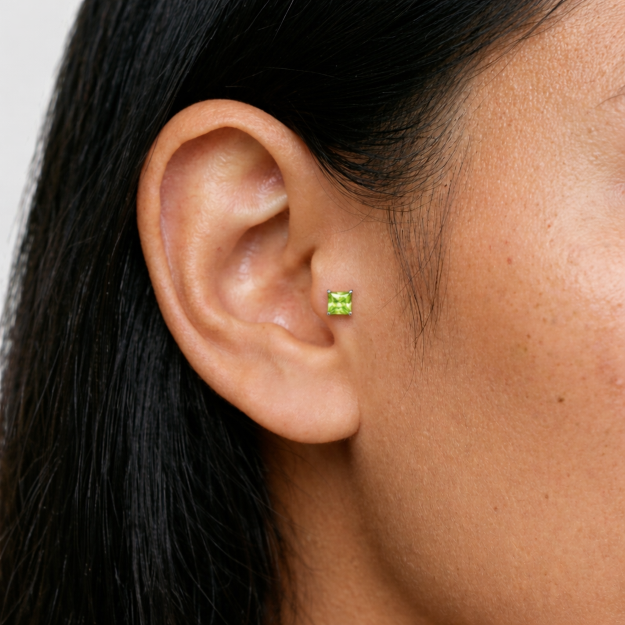 Embout Piercing Titane Zircon - Liora