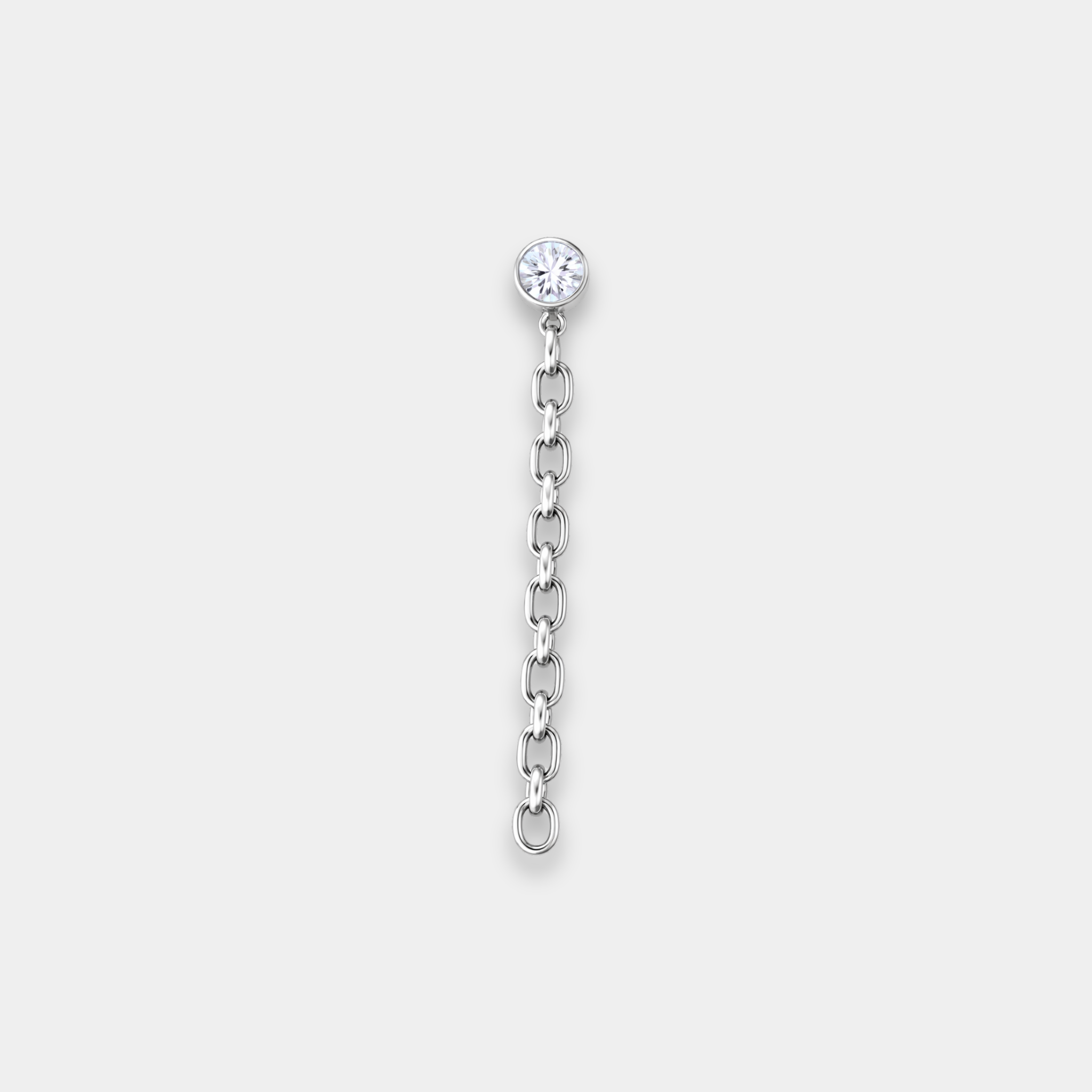 Embout Piercing Zircon - Mina