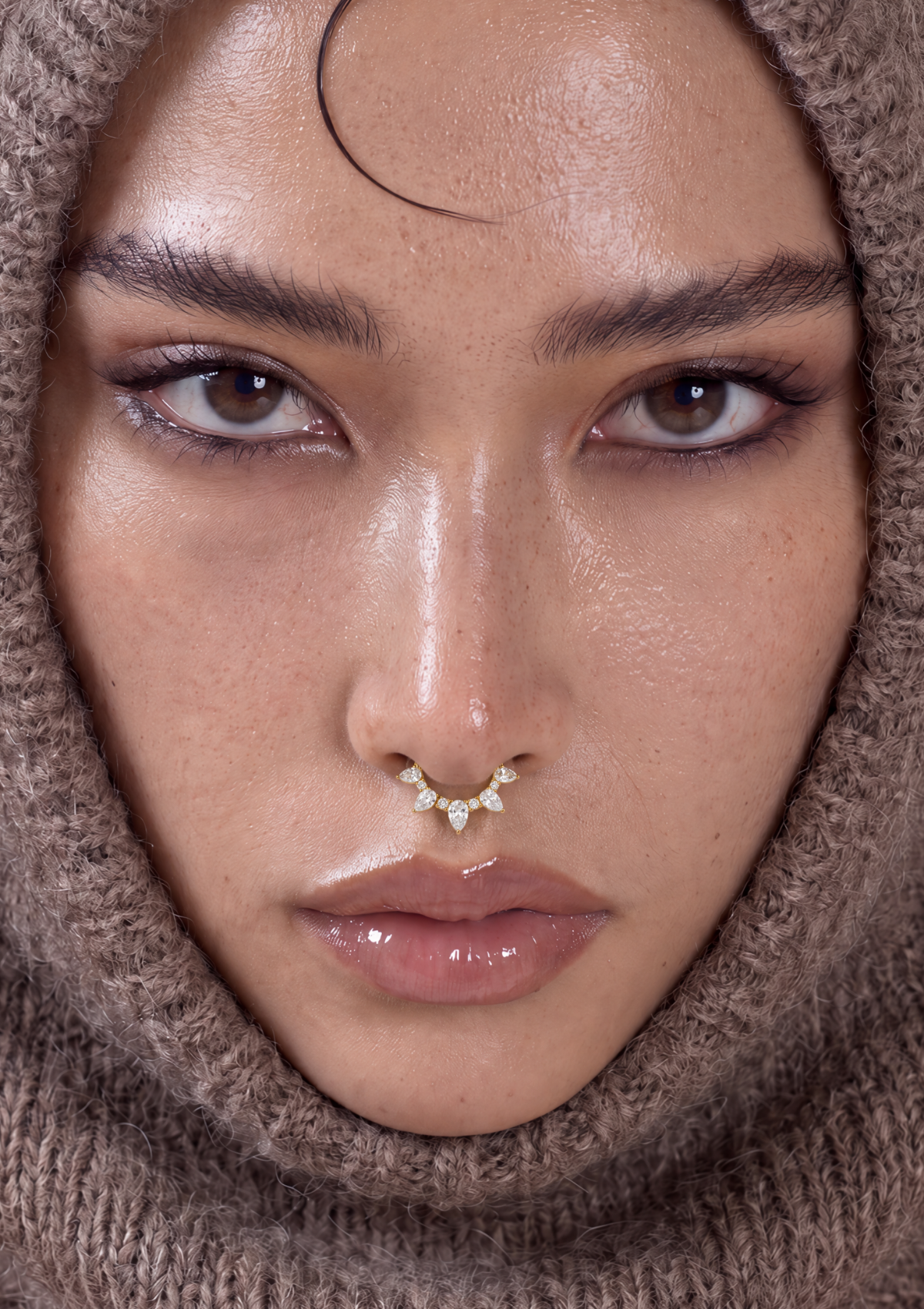 Des bijoux de piercing en titane.