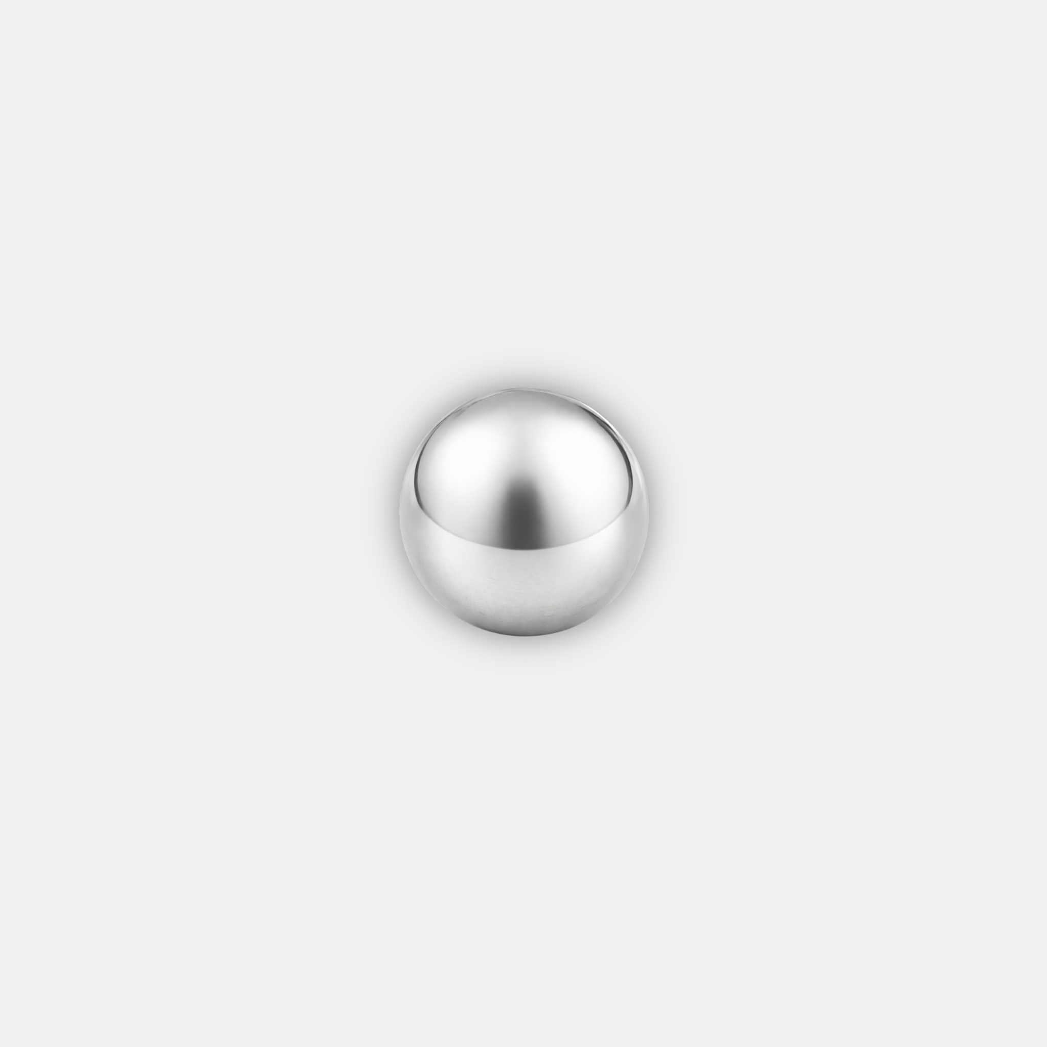 Bille titane ASTM F136 pour piercing compatible labret barbell et fer à cheval