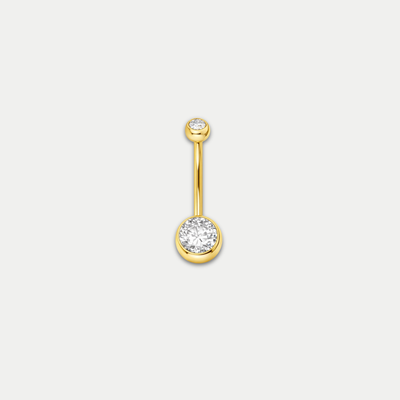 Piercing nombril Titane Zircon - Naia